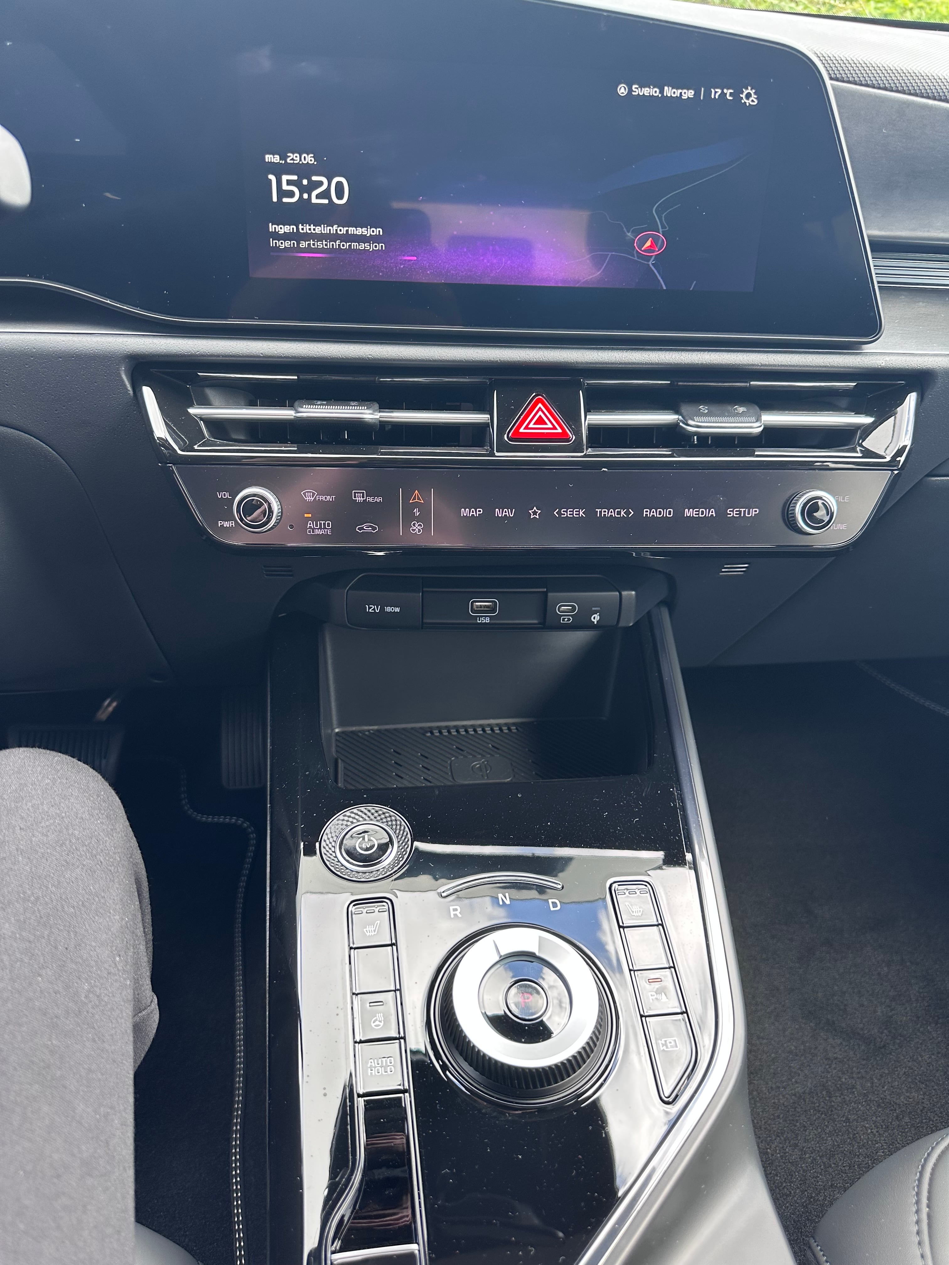 Kia Niro EV med GPS
