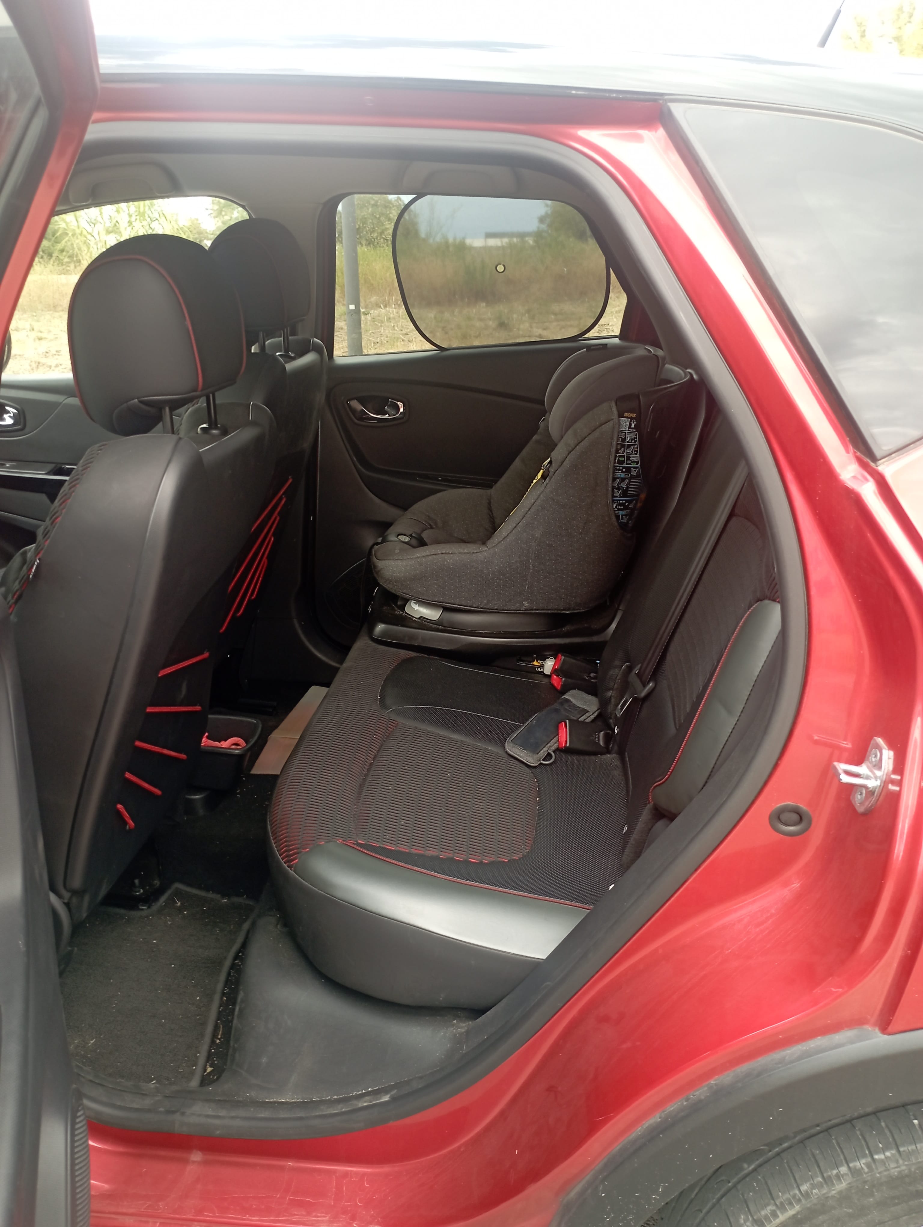 Renault Captur avec Siège bébé