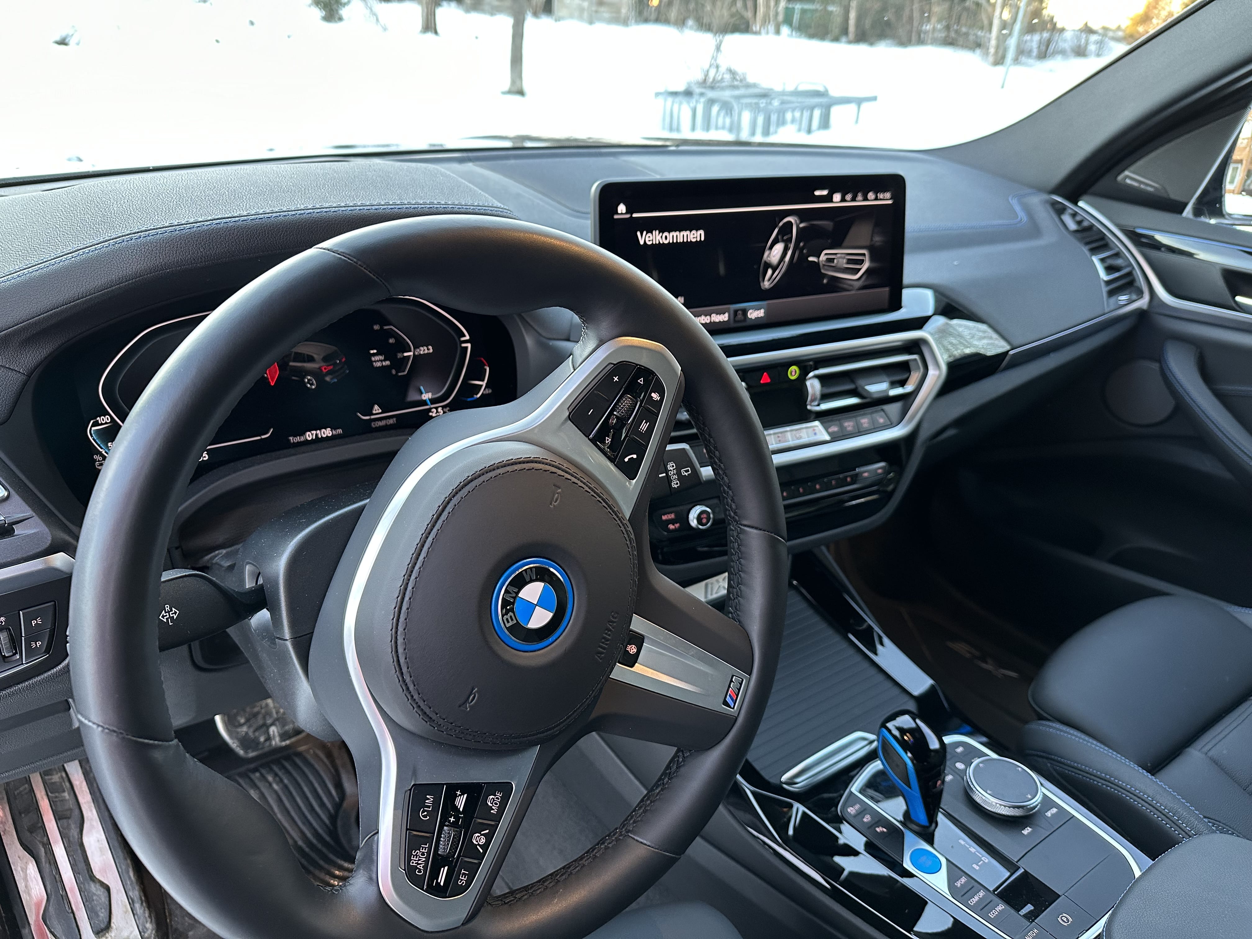 BMW ix3 met GPS