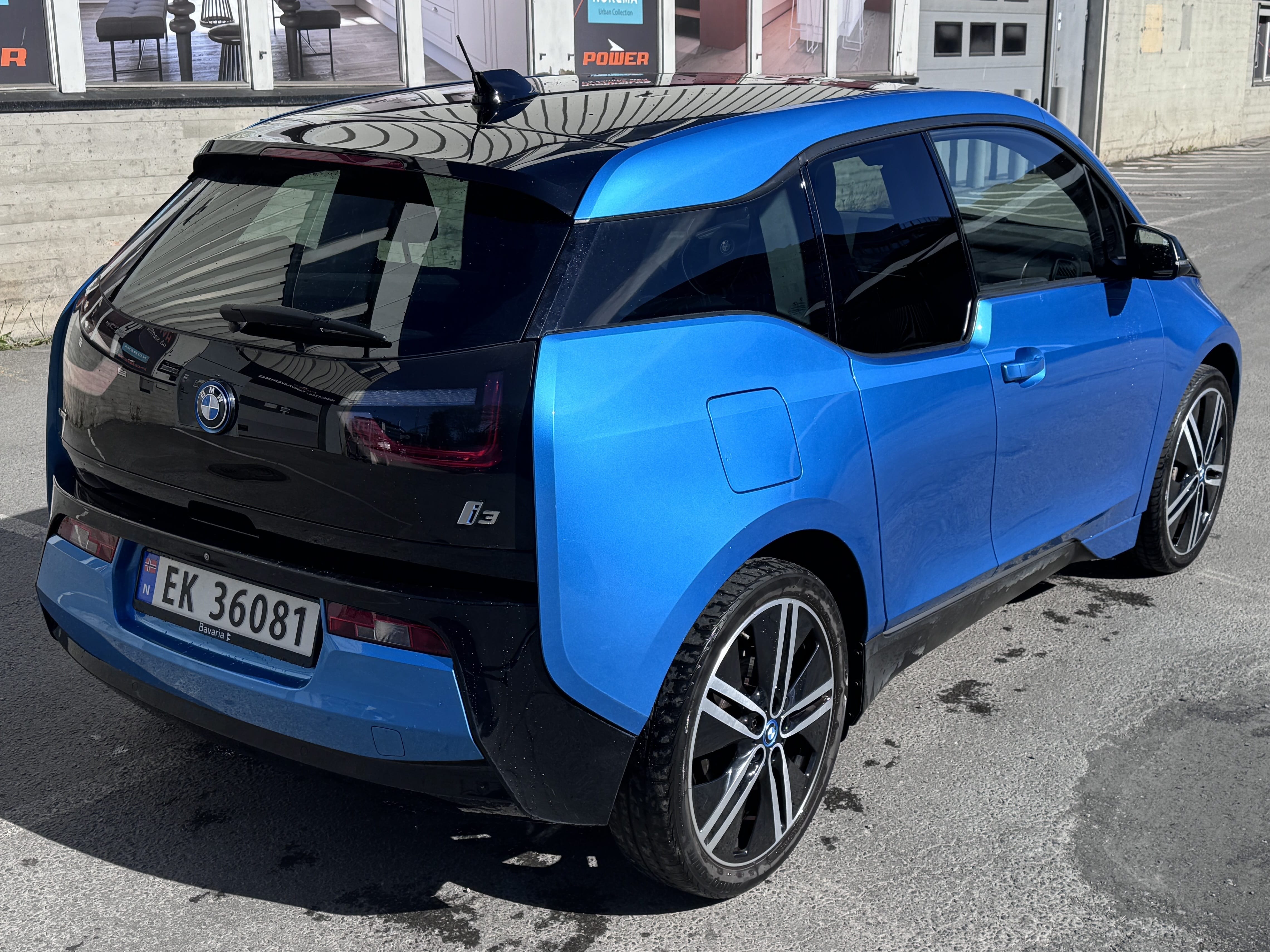 BMW i3 med Bluetooth audio