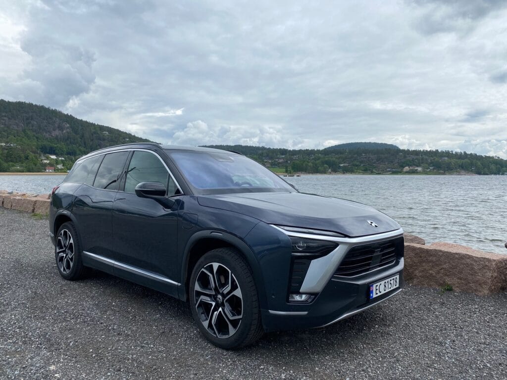 Nio ES8 med GPS