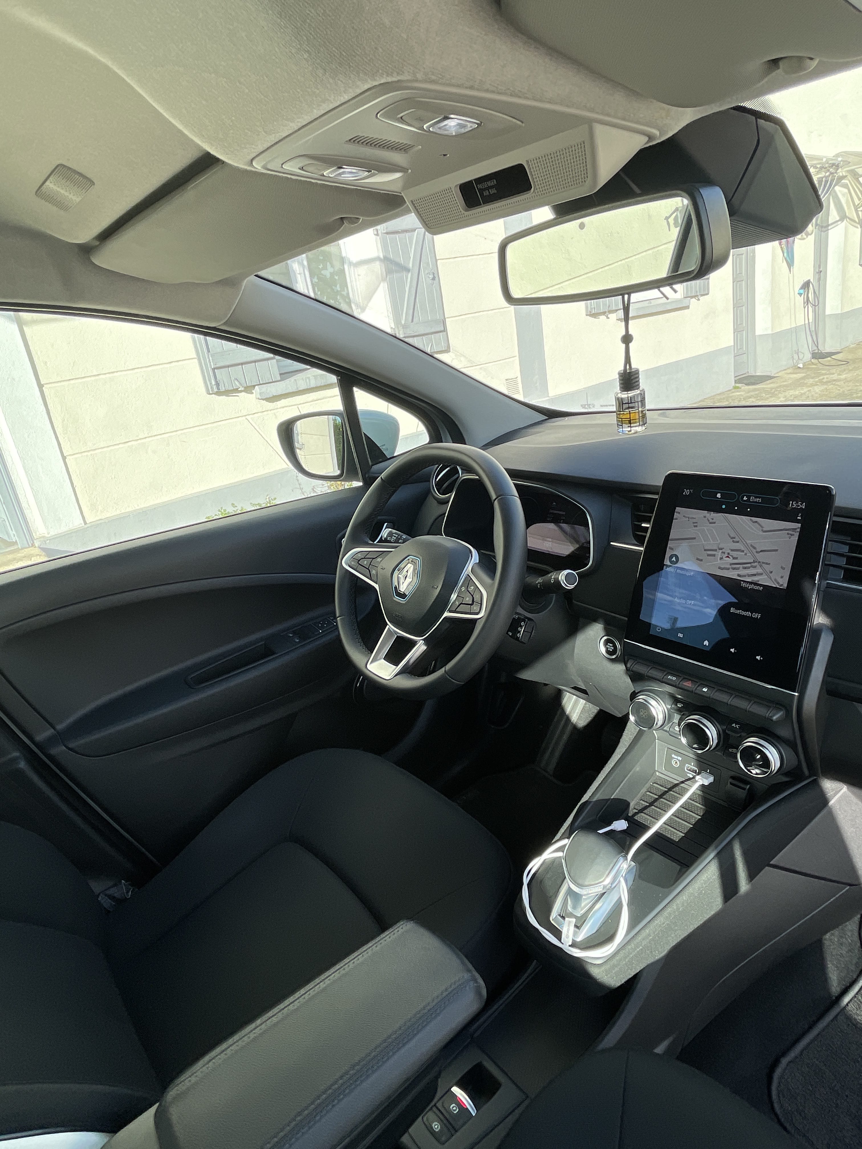 Renault ZOE avec GPS