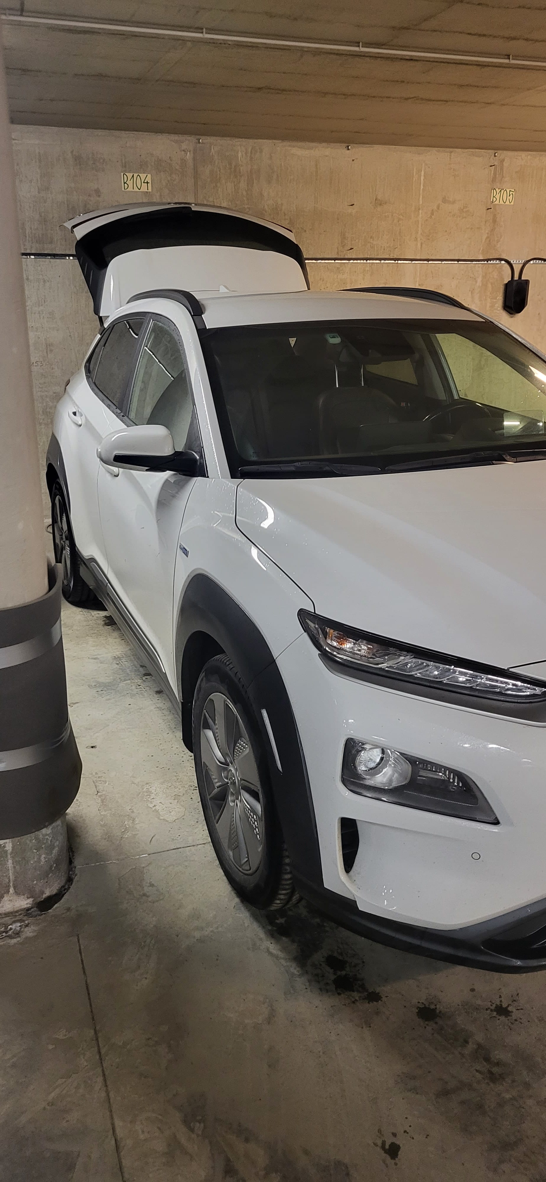 Hyundai Kona Electric med GPS