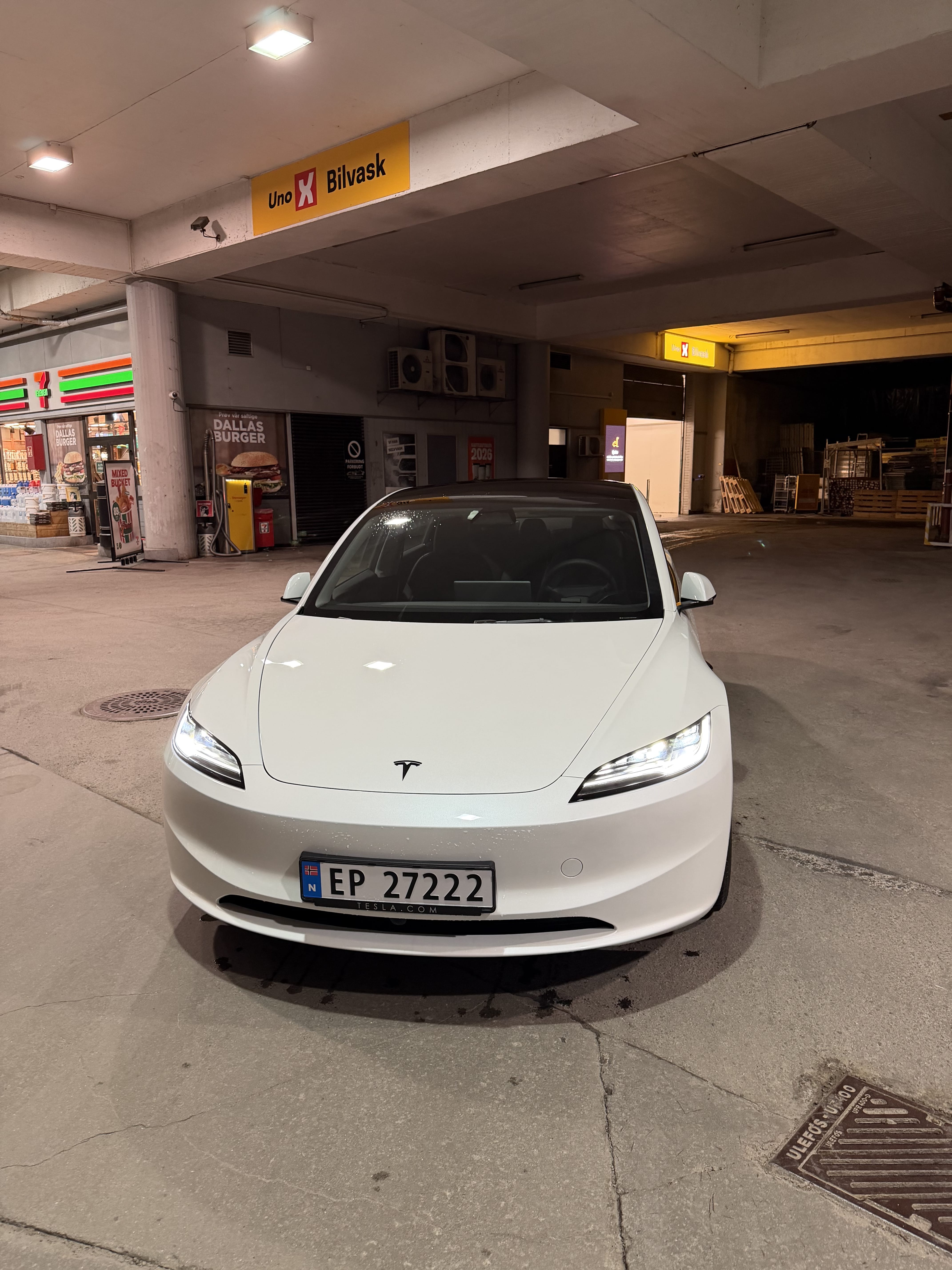 Tesla Model 3 Long Range med Dashcam