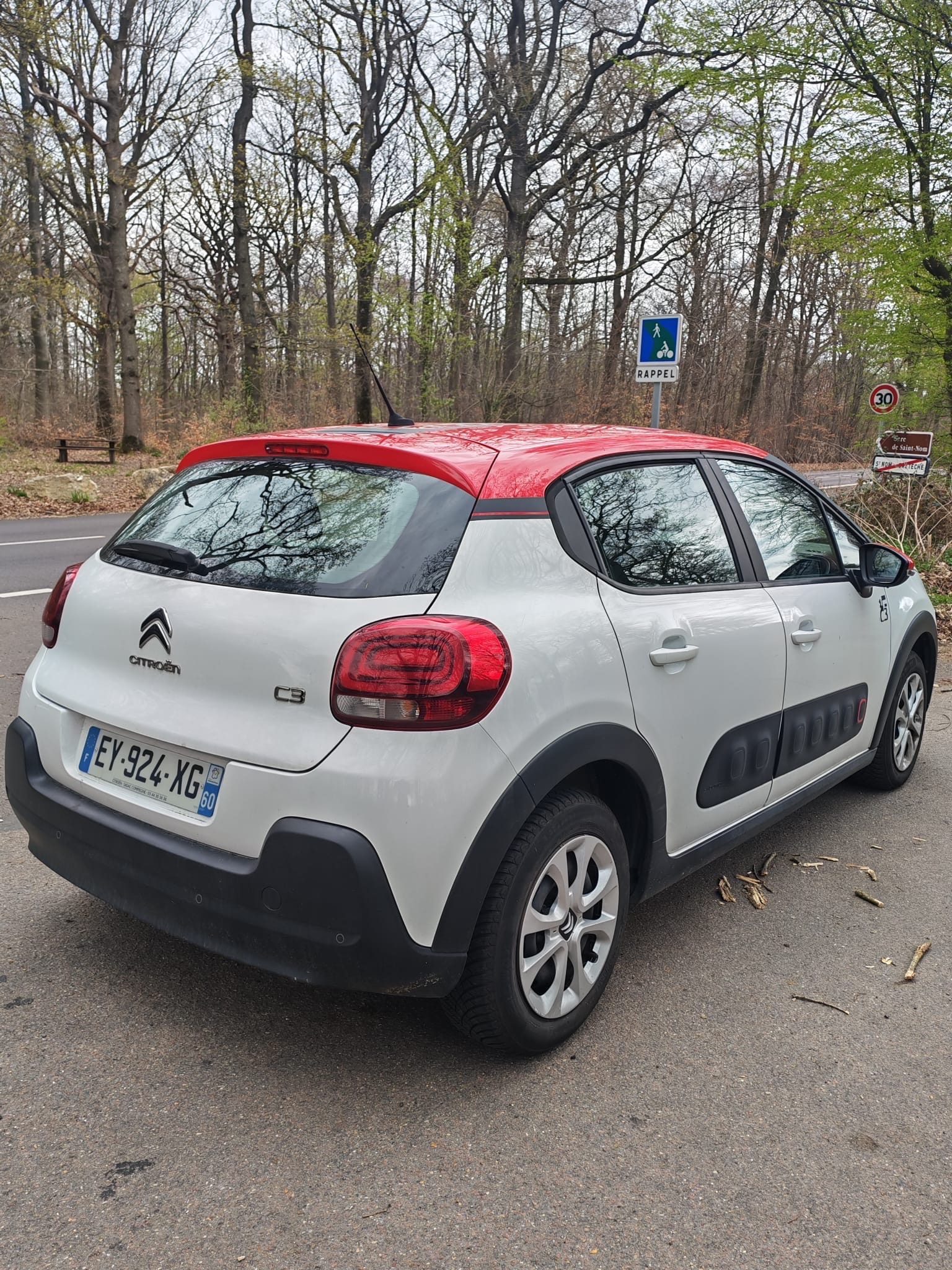 Citroen C3 avec Siège bébé