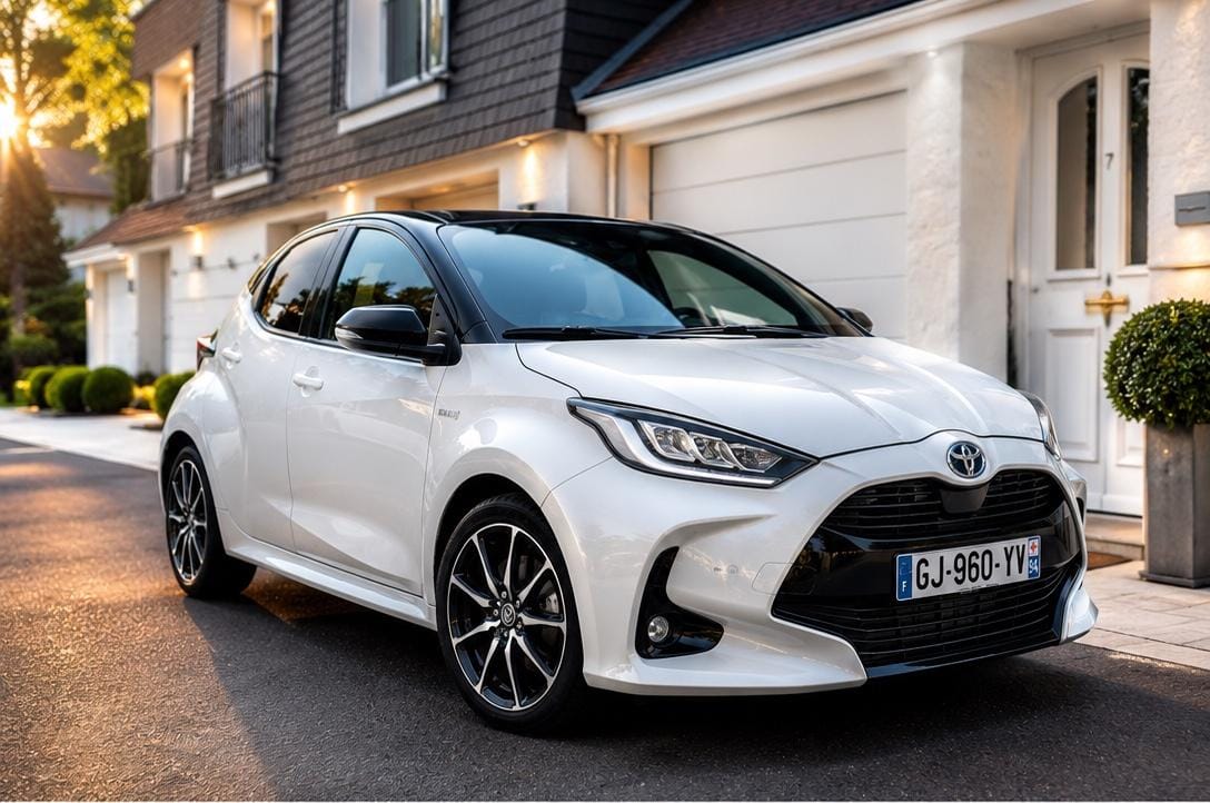 Toyota Yaris, 2022, Essence 95 / Électrique (hybride), automatique