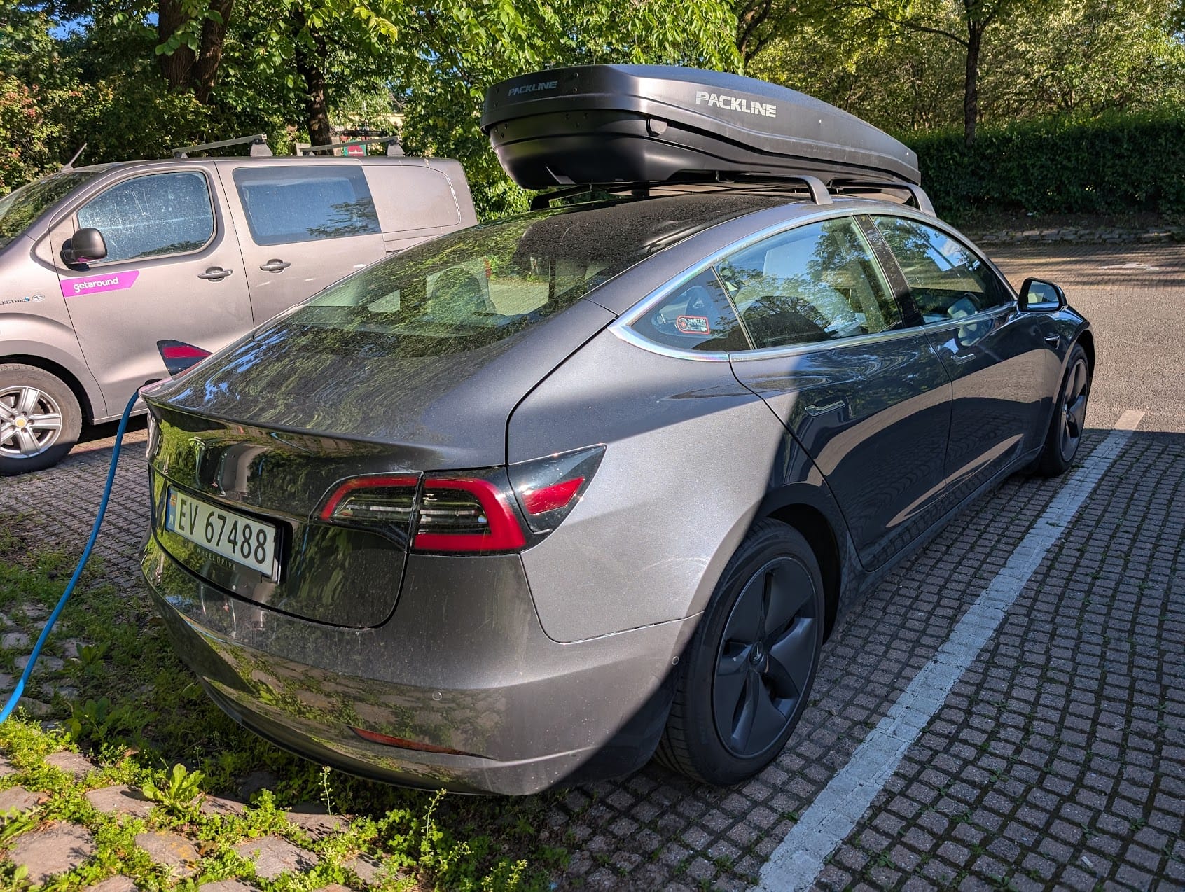 Tesla Model 3 Long Range med Cruisekontroll