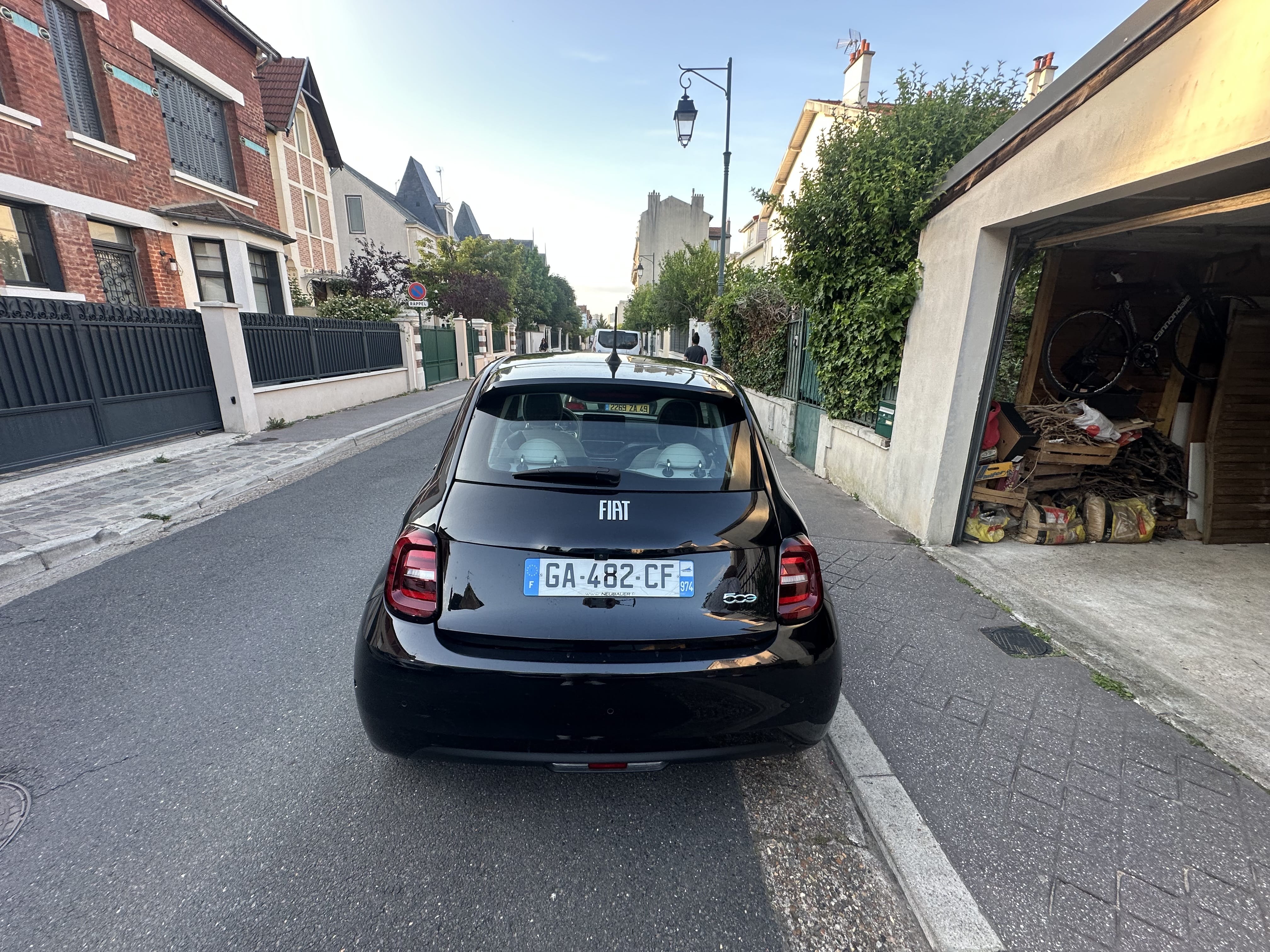 Fiat 500e avec Régulateur de vitesse