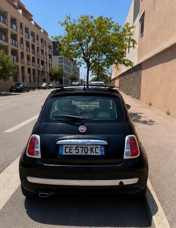 Fiat 500 avec Caméra de recul