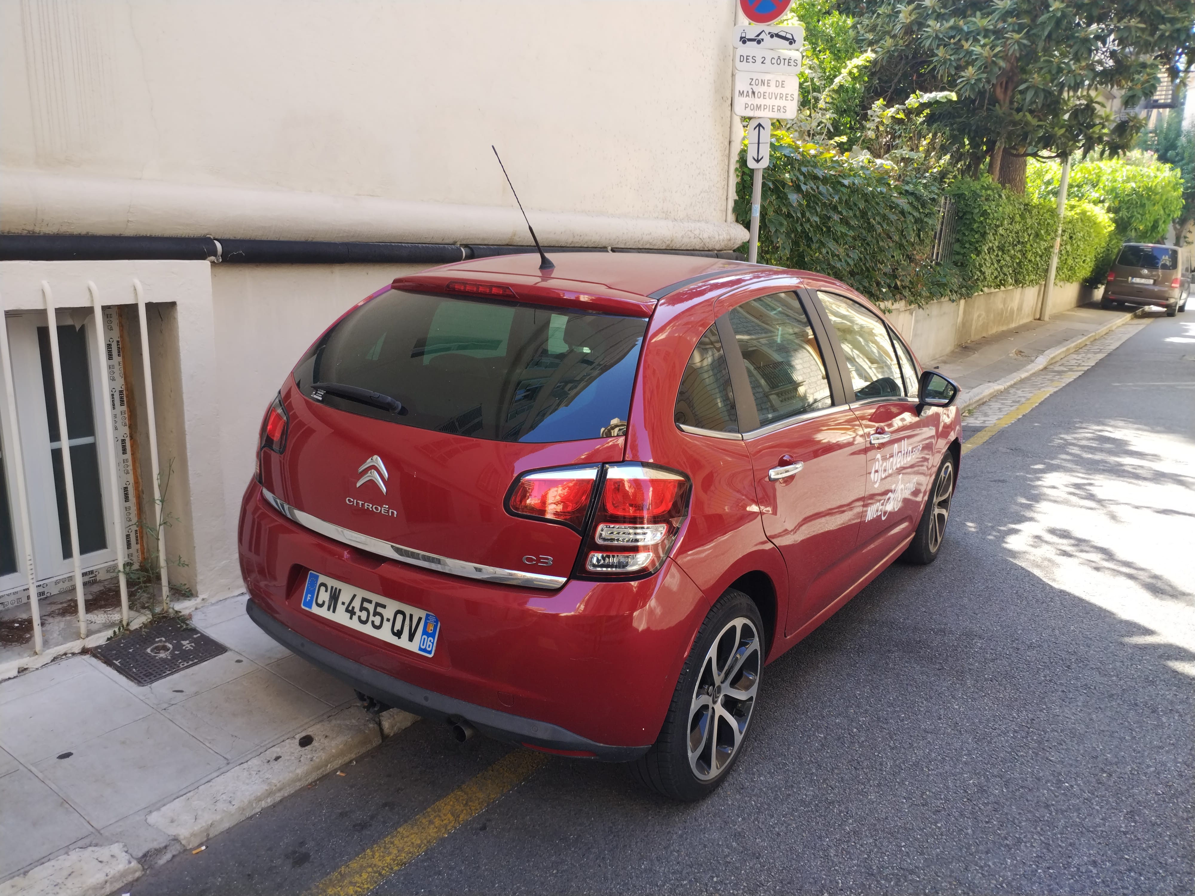 Citroen C3 avec Régulateur de vitesse
