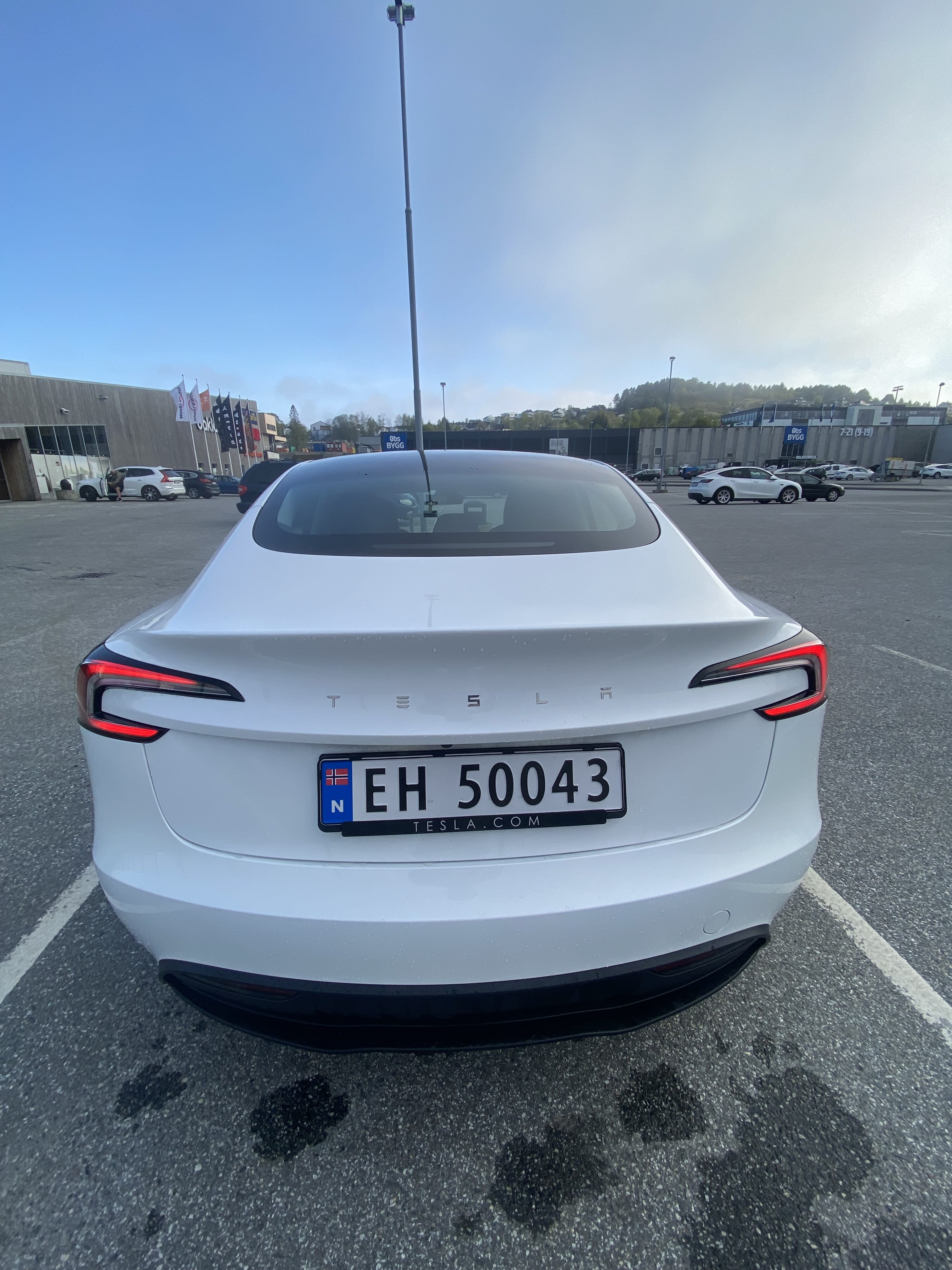 Tesla Model 3 with Dashcam