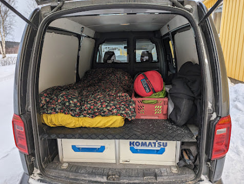 Volkswagen Caddy Maxi med Bluetooth audio