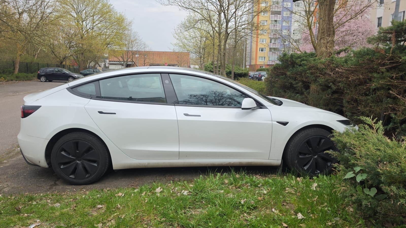 Tesla Model 3 mit Klimaanlage