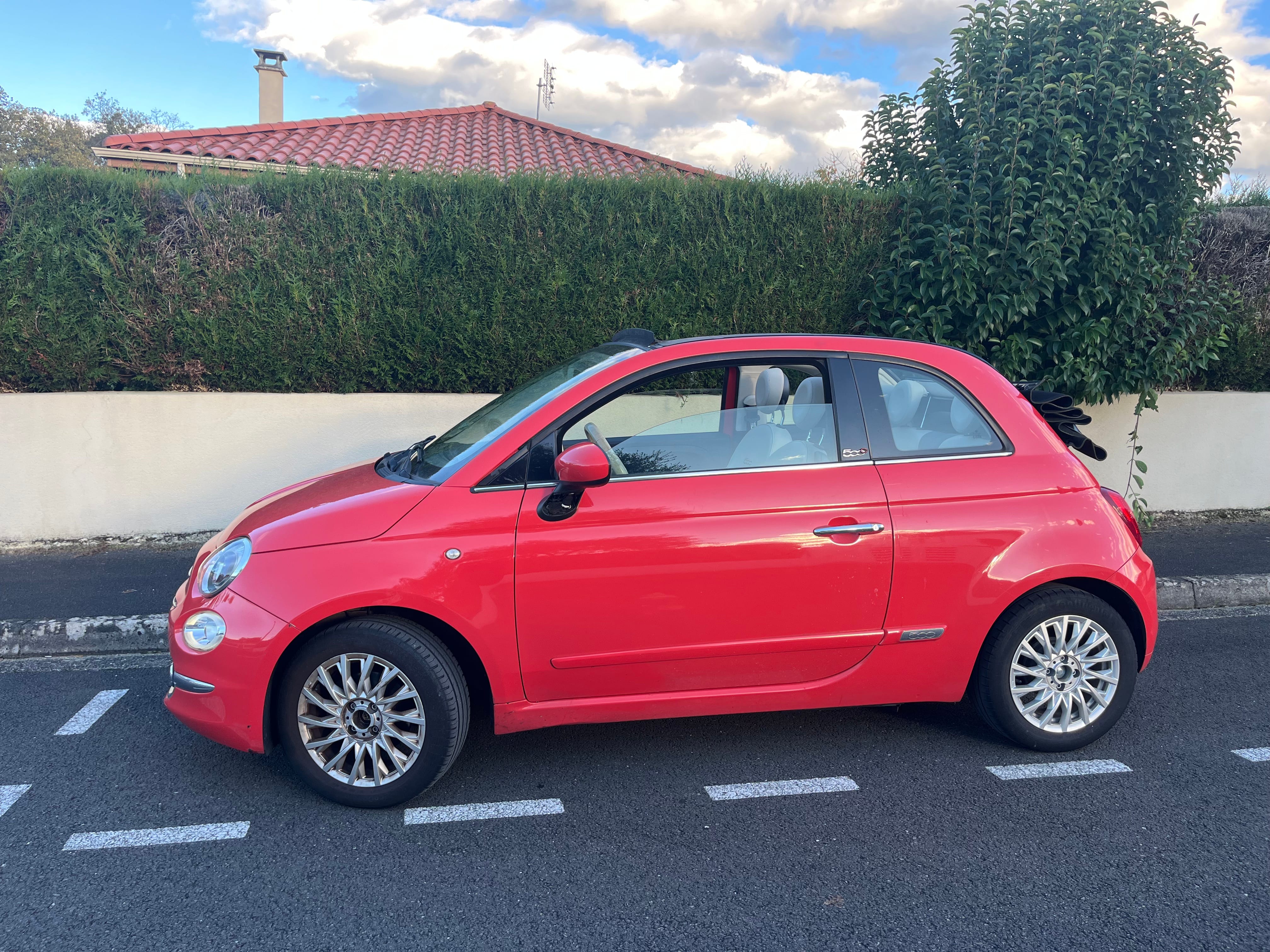 Fiat 500 C Cabriolet Lounge avec Climatisation
