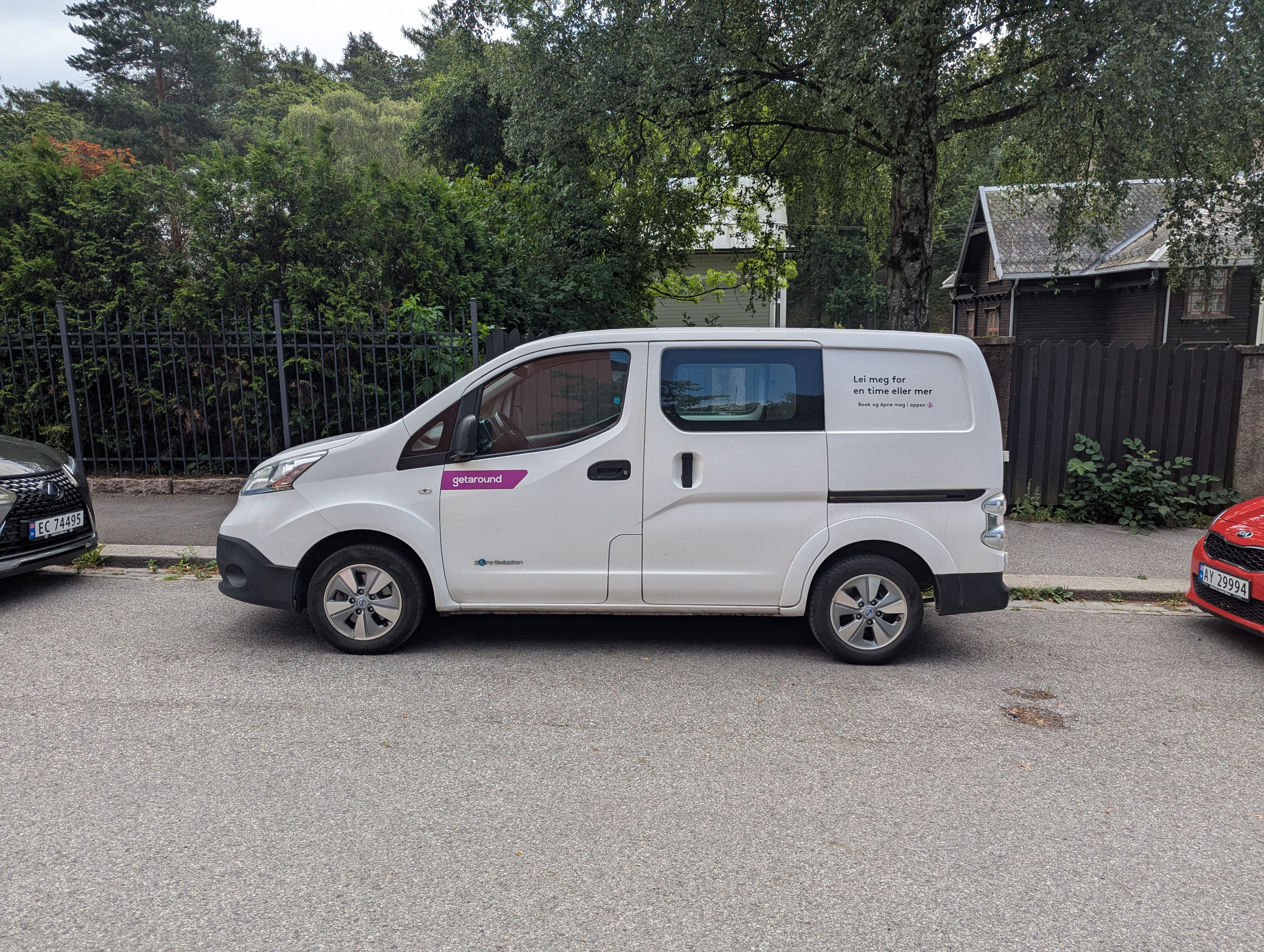 Nissan e-NV200 Varebil med Aircondition