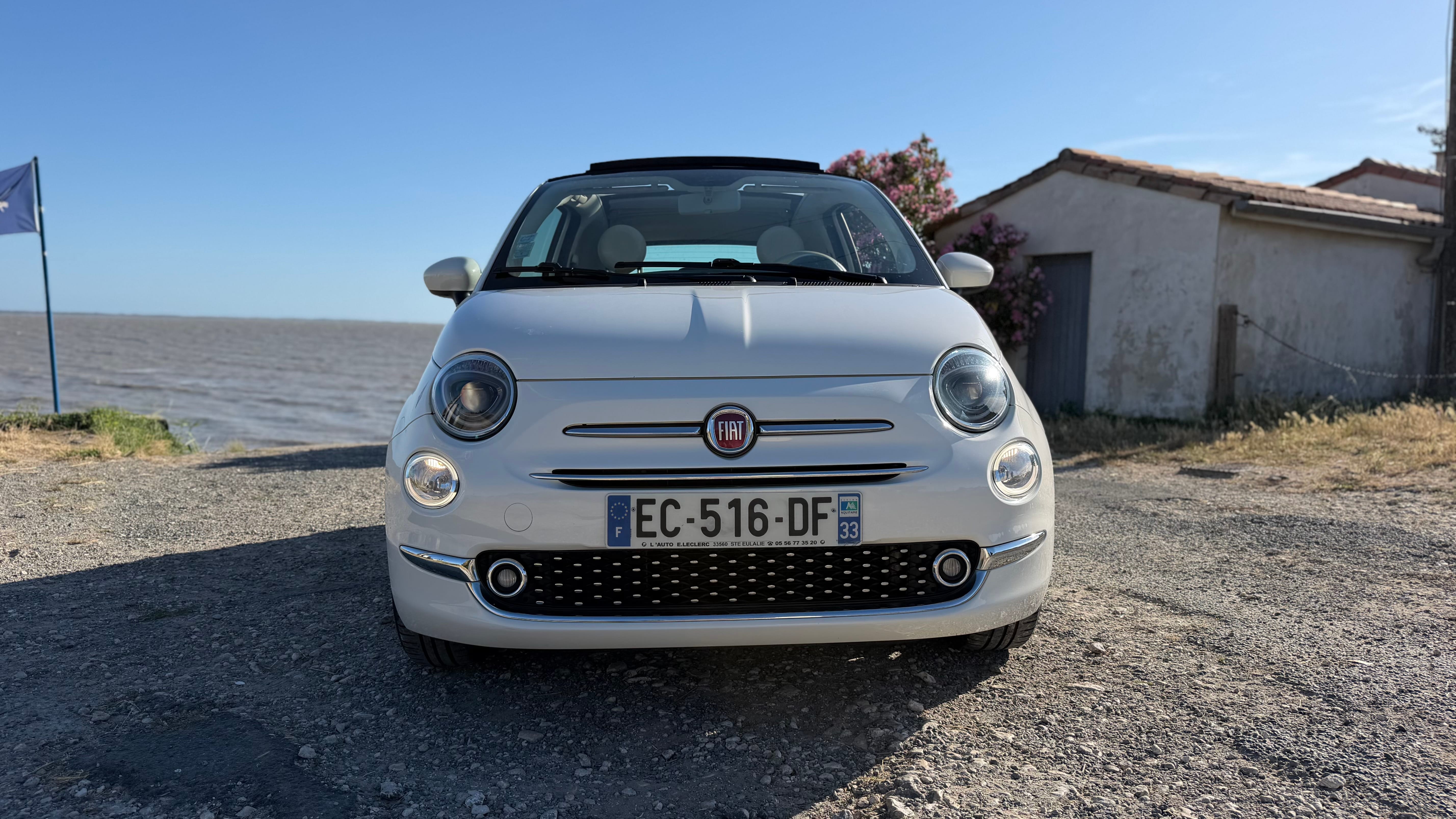 Fiat 500 C - Cabriolet dispo 24/24 avec Climatisation