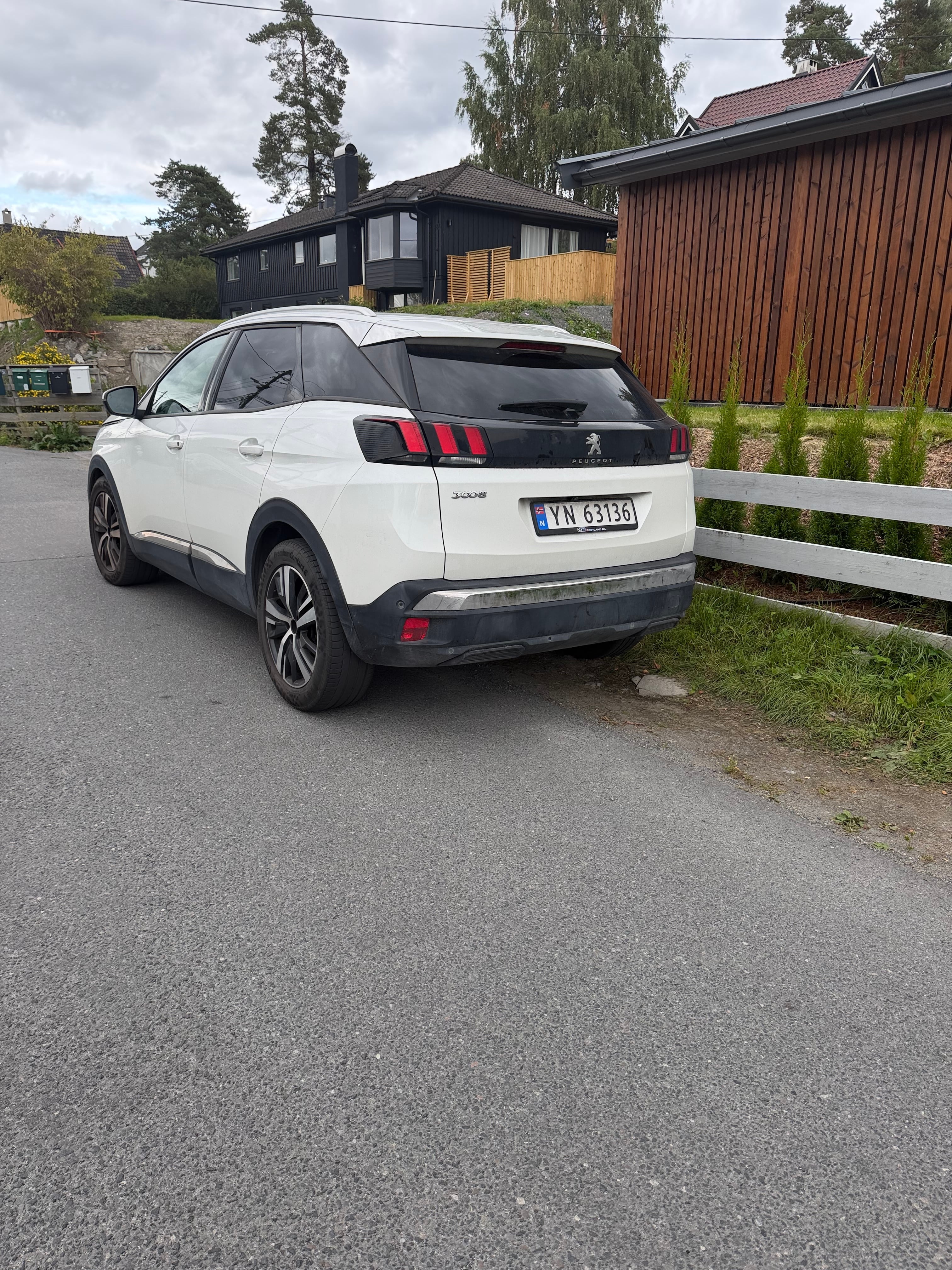 Peugeot 3008 med Ryggekamera