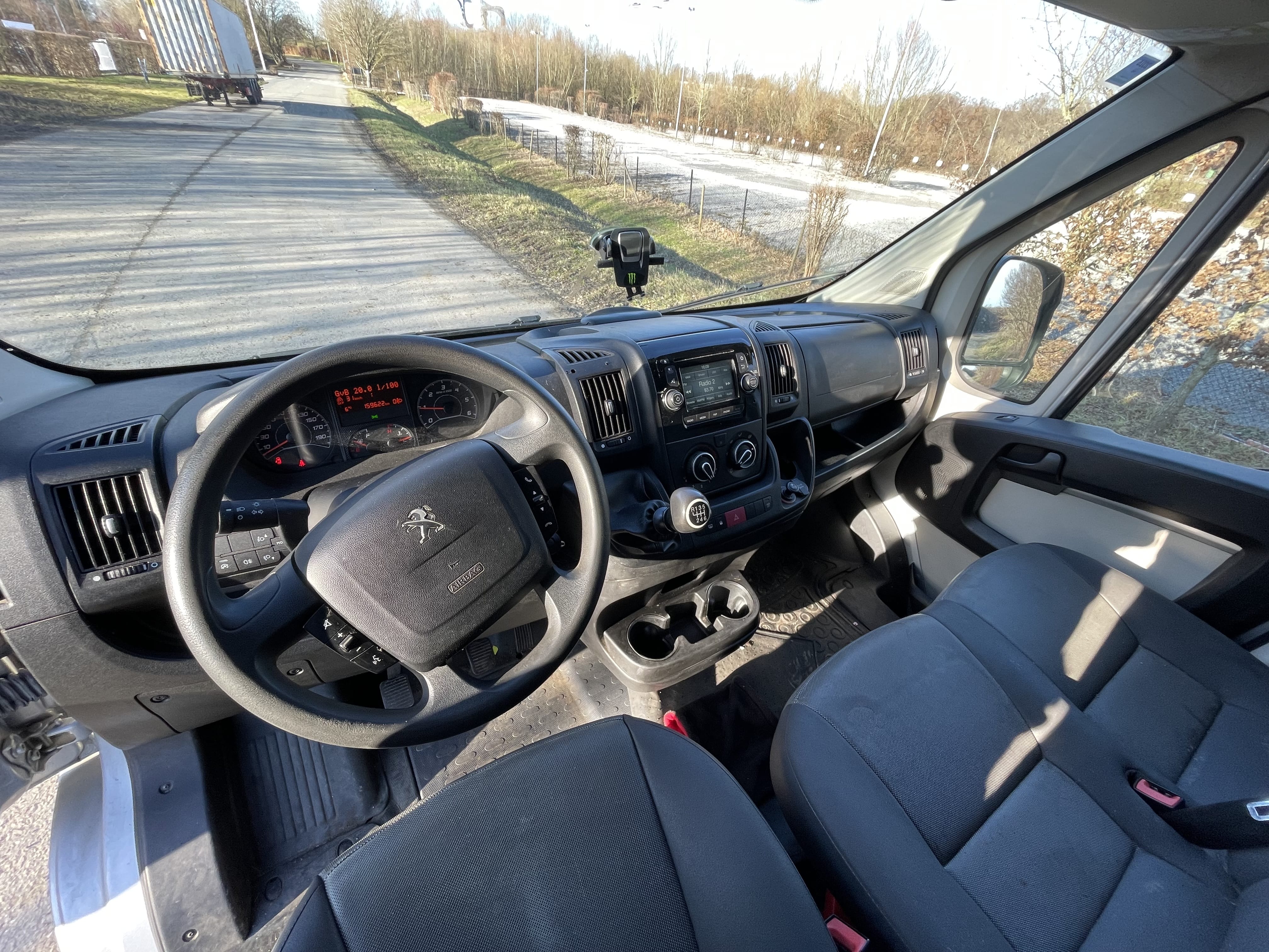 Peugeot Boxer met Bluetooth audio