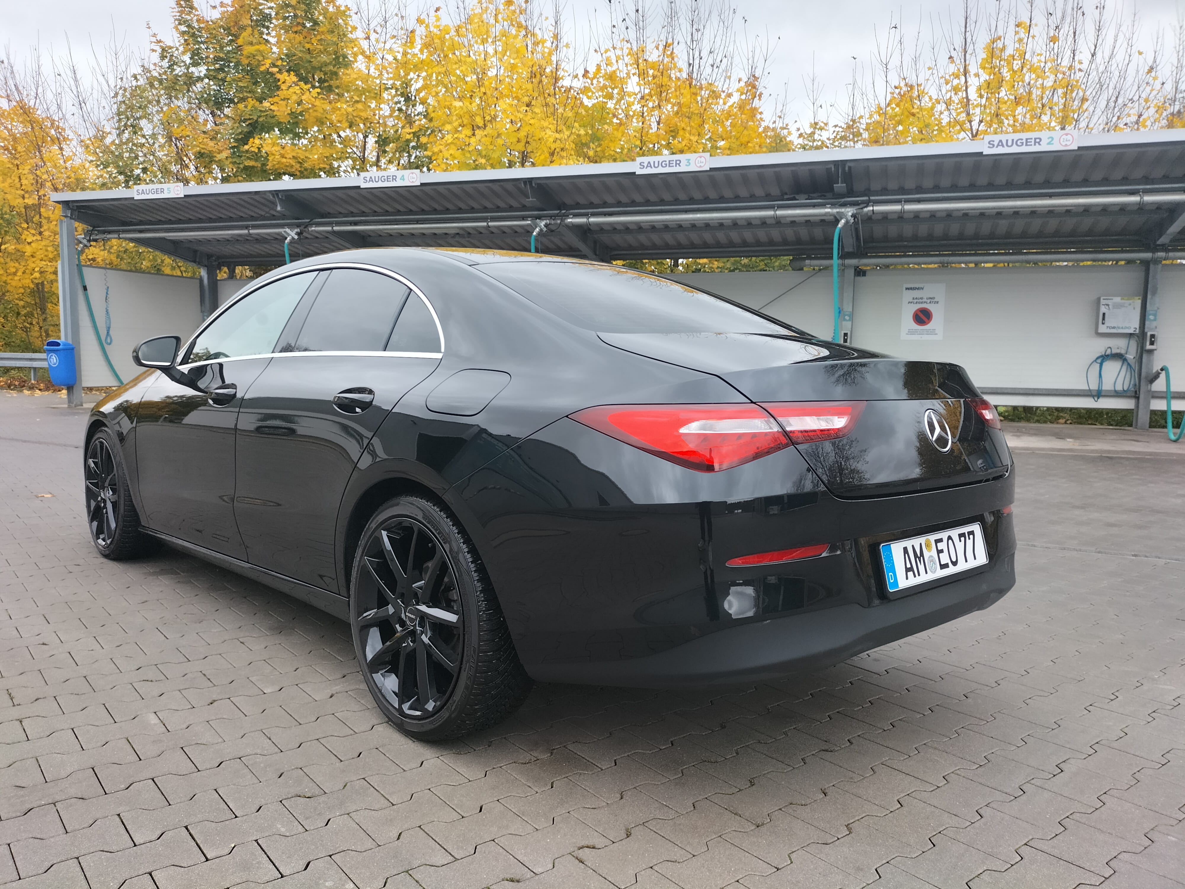 Mercedes-Benz CLA-Klasse mit Navigationsgerät