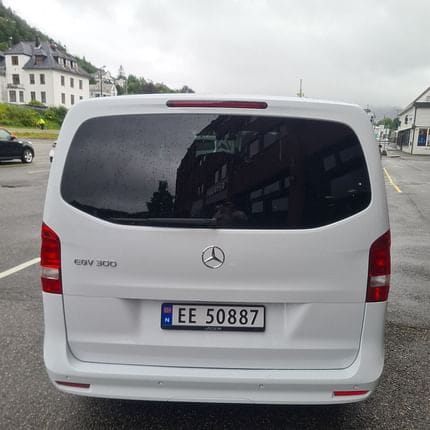 Mercedes-Benz EQV 6 seter - Fantastisk passasjerkomfort med Vinterdekk