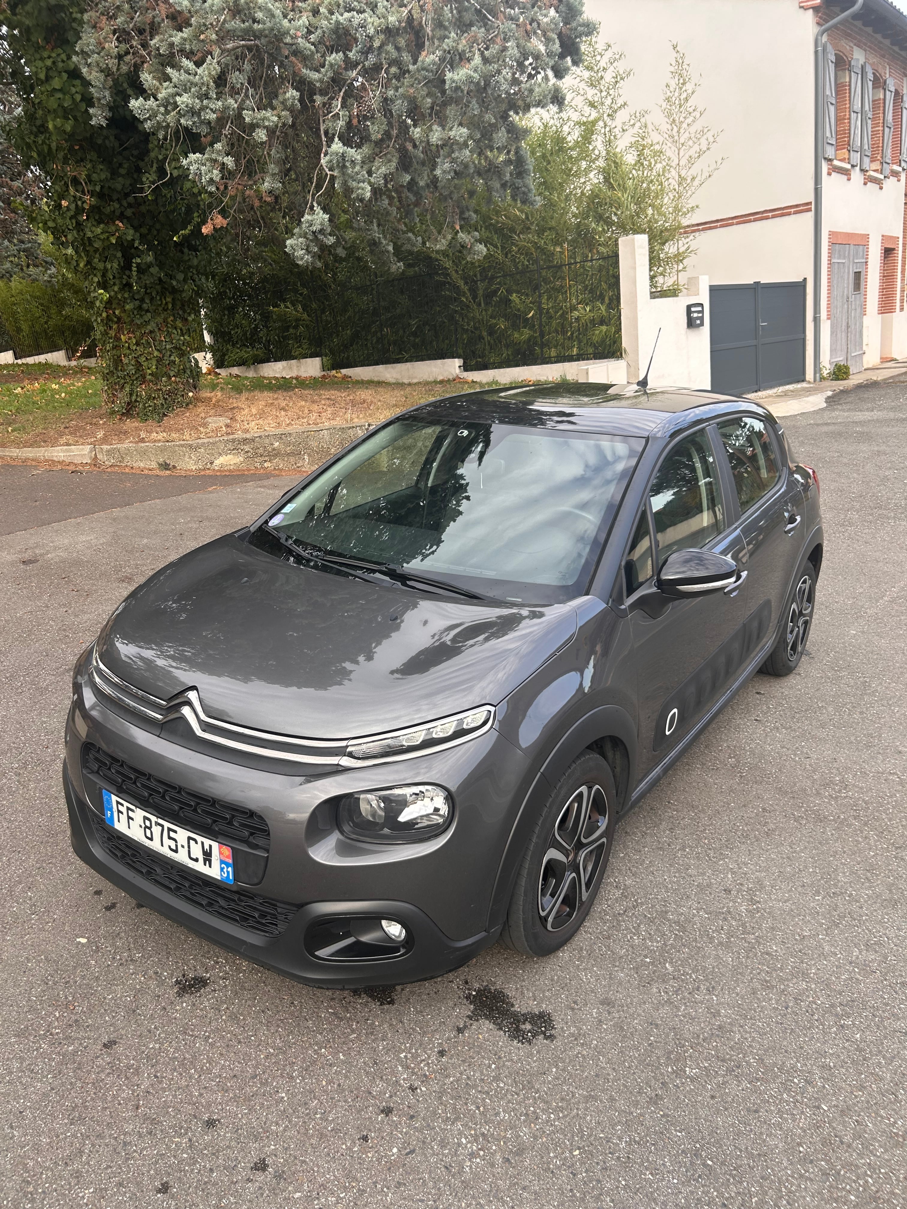 Citroen C3 1.2 2019 Aéroport Toulouse TLS avec Apple CarPlay