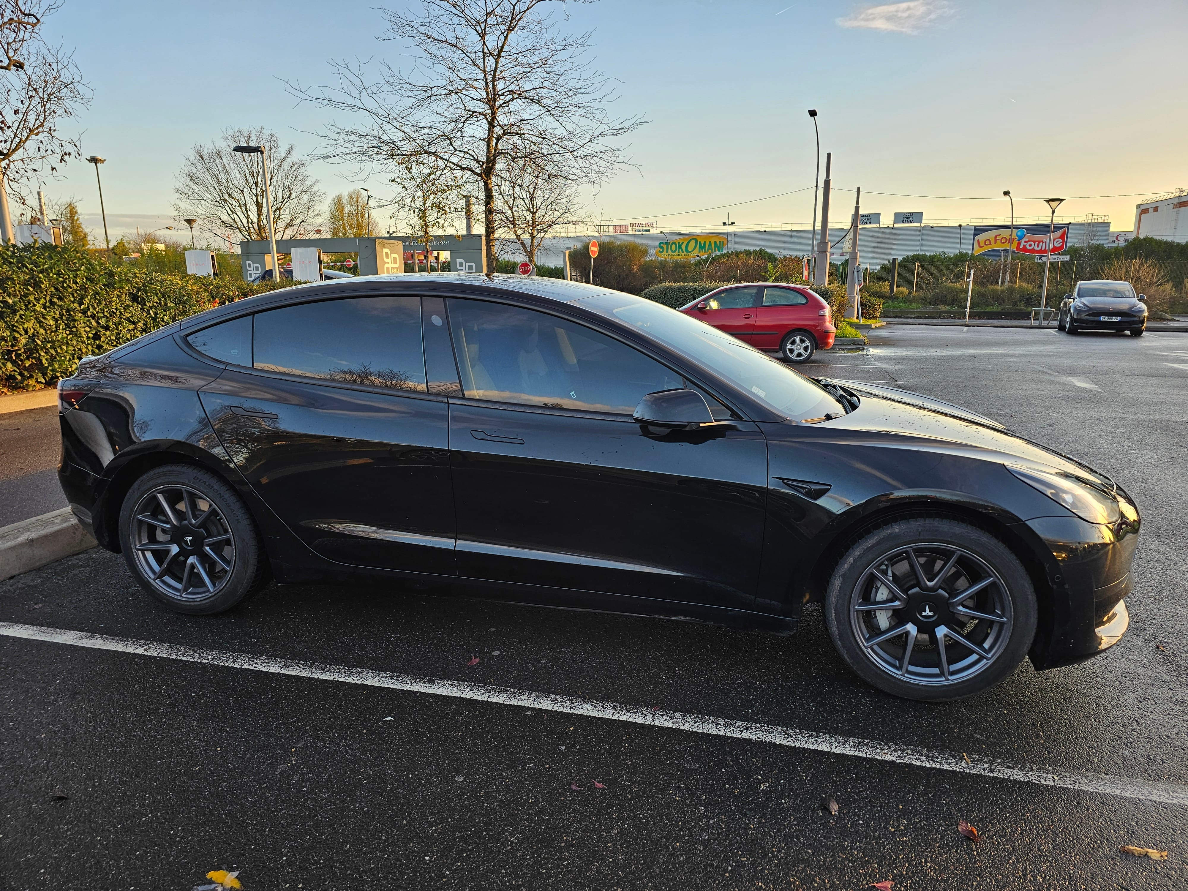 Tesla Model 3 avec Climatisation