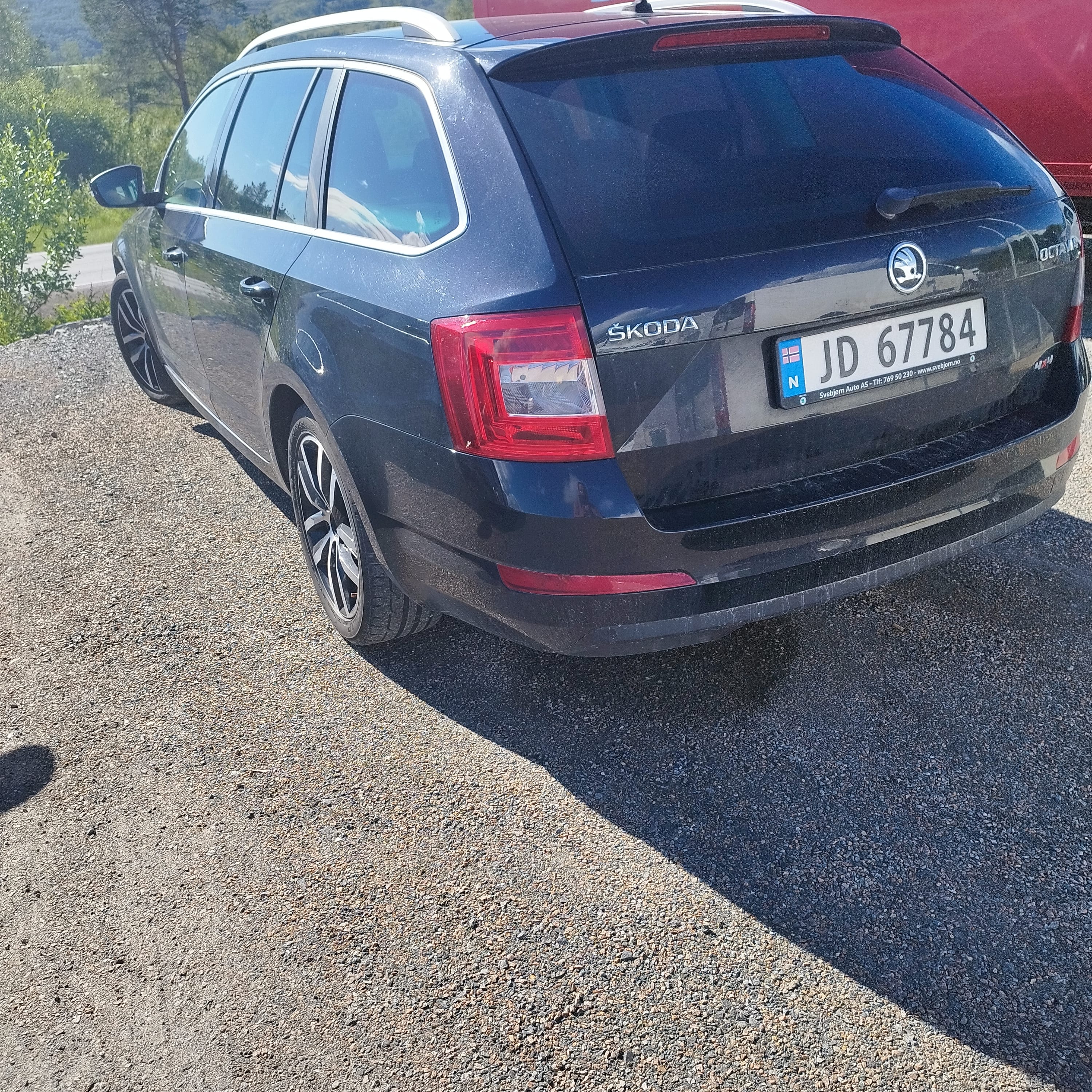 Skoda Octavia med Lydinngang