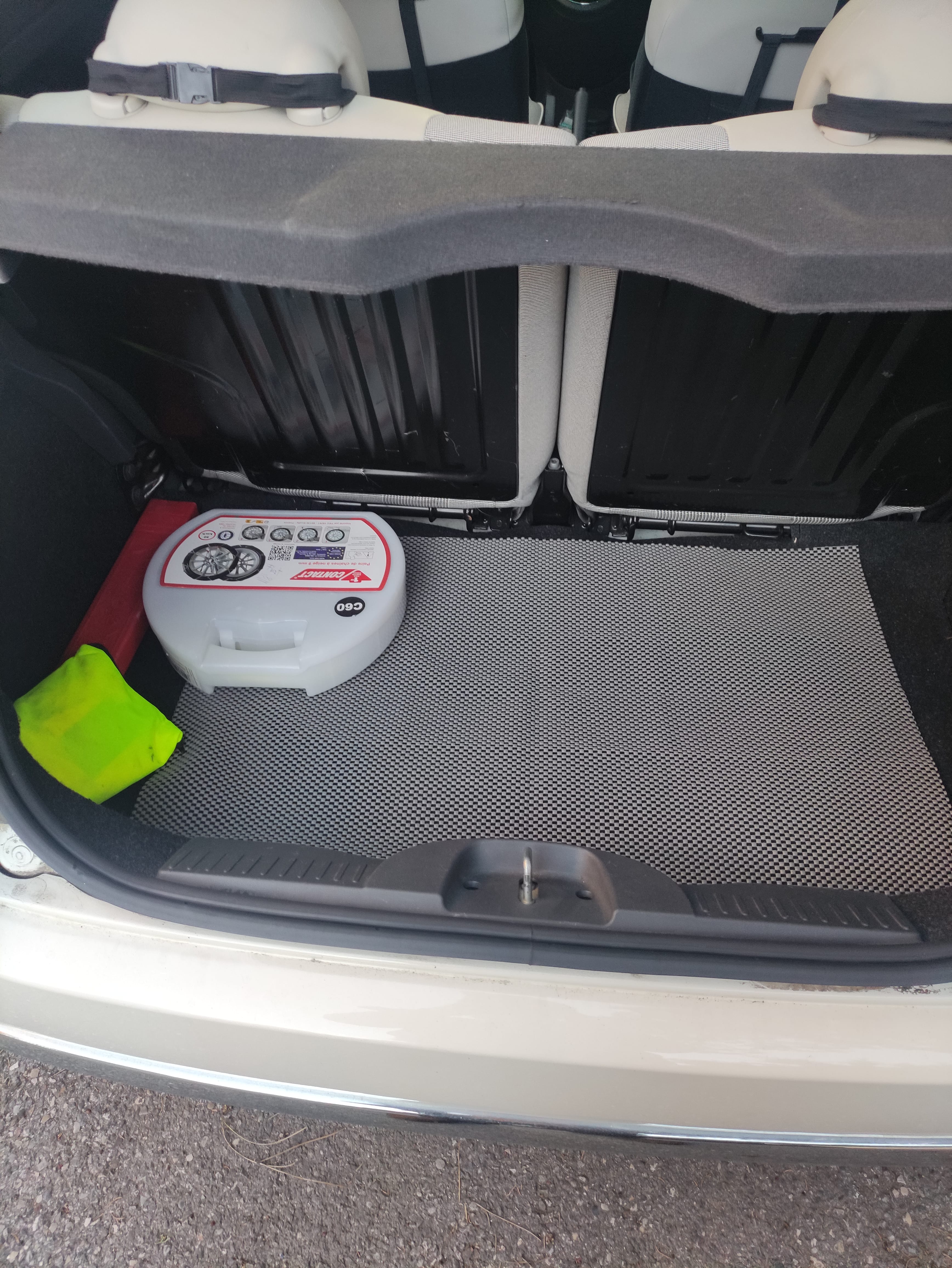 Fiat 500 avec Chaines