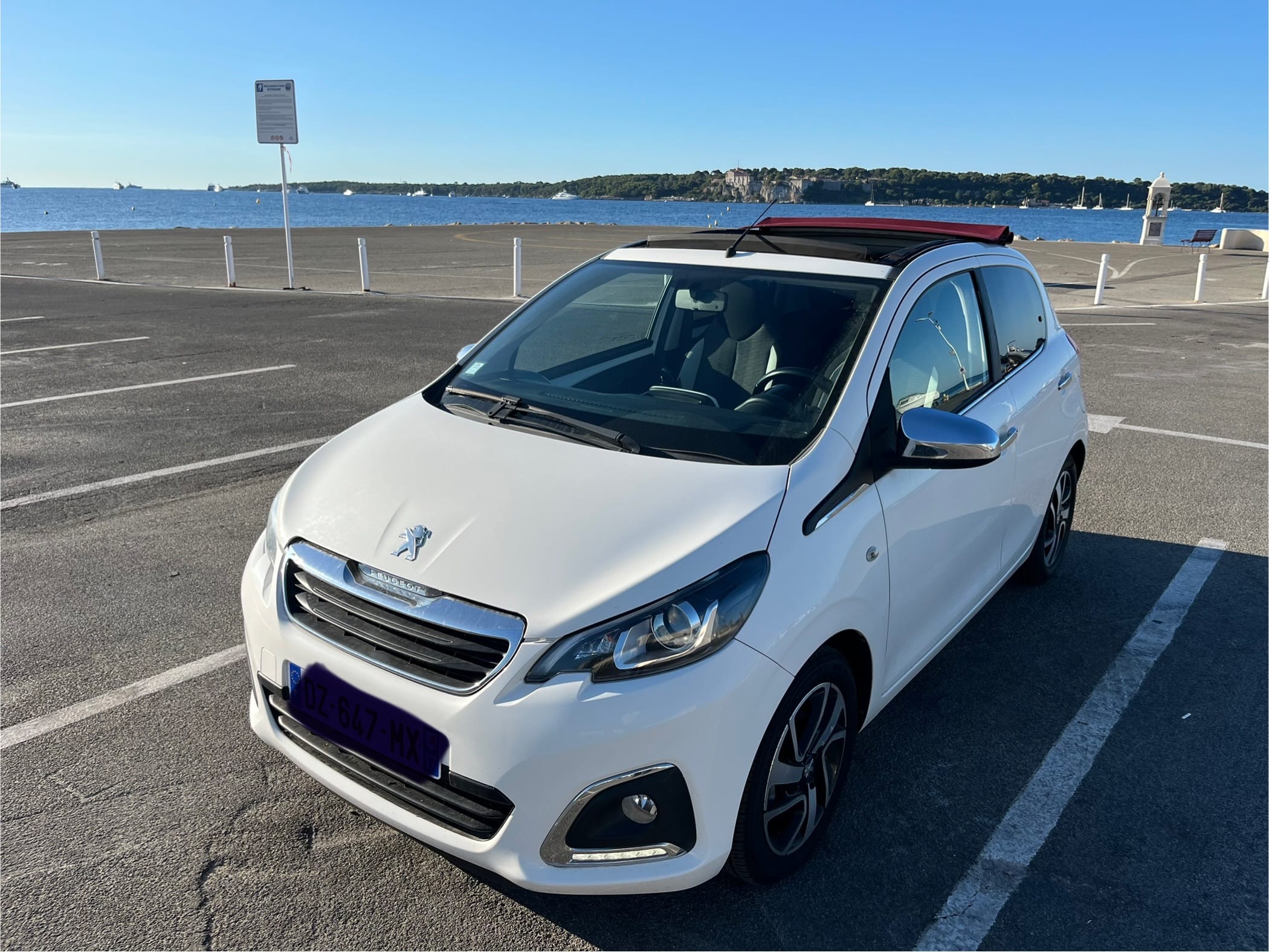 Peugeot 108 Cabriolet, 2016, Essence 95