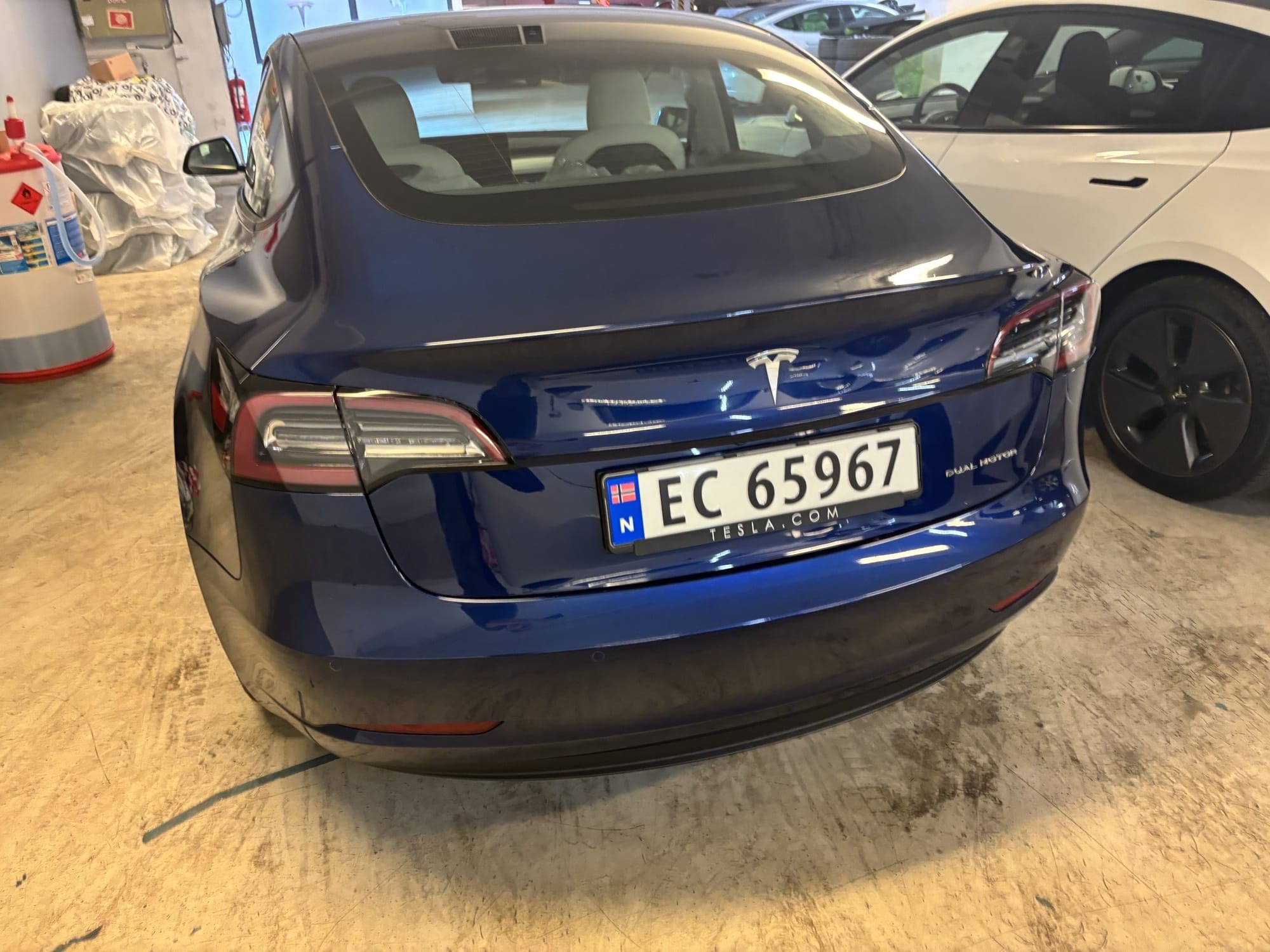Tesla Model 3 Long Range med Cruisekontroll
