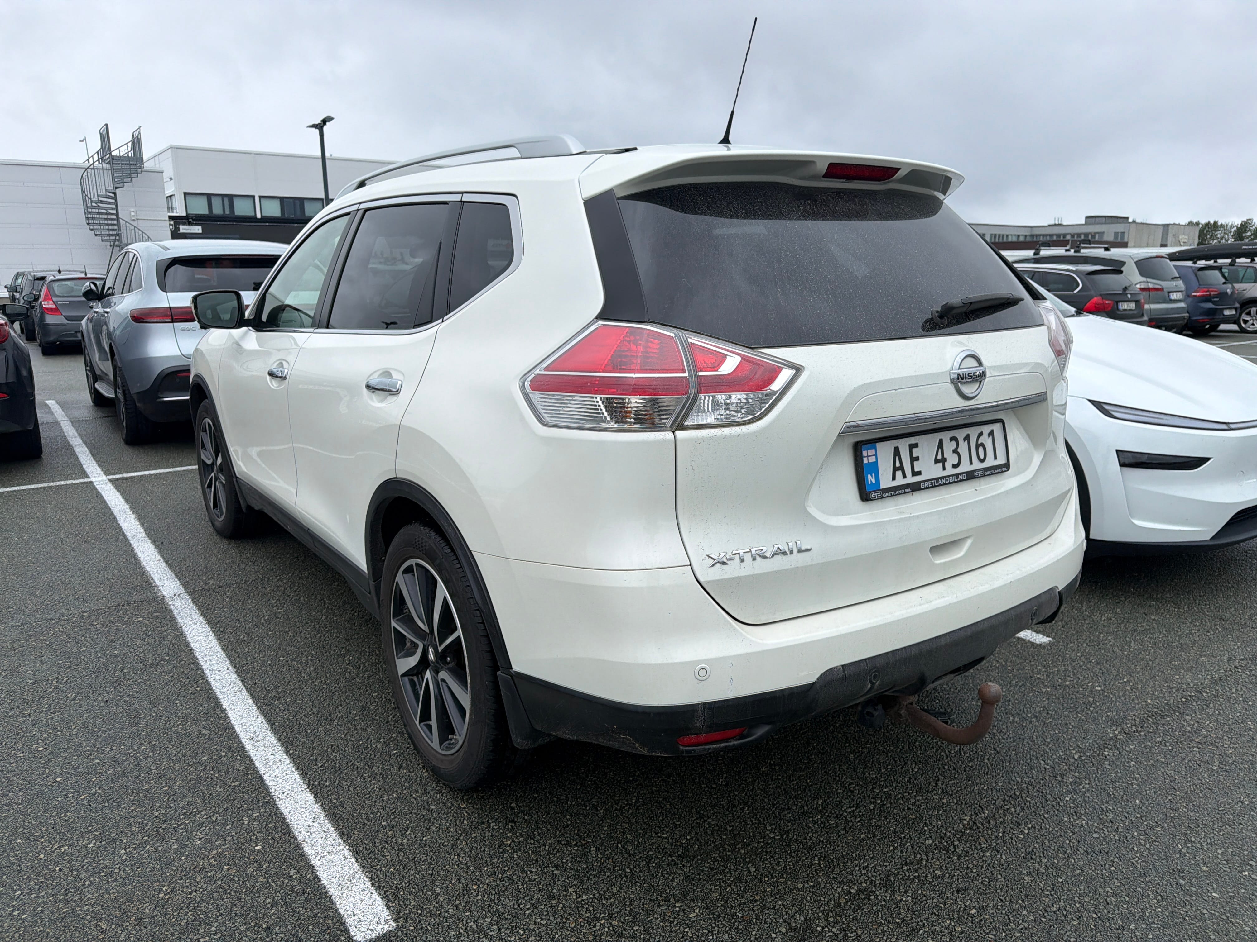 Nissan X-Trail med Ryggekamera