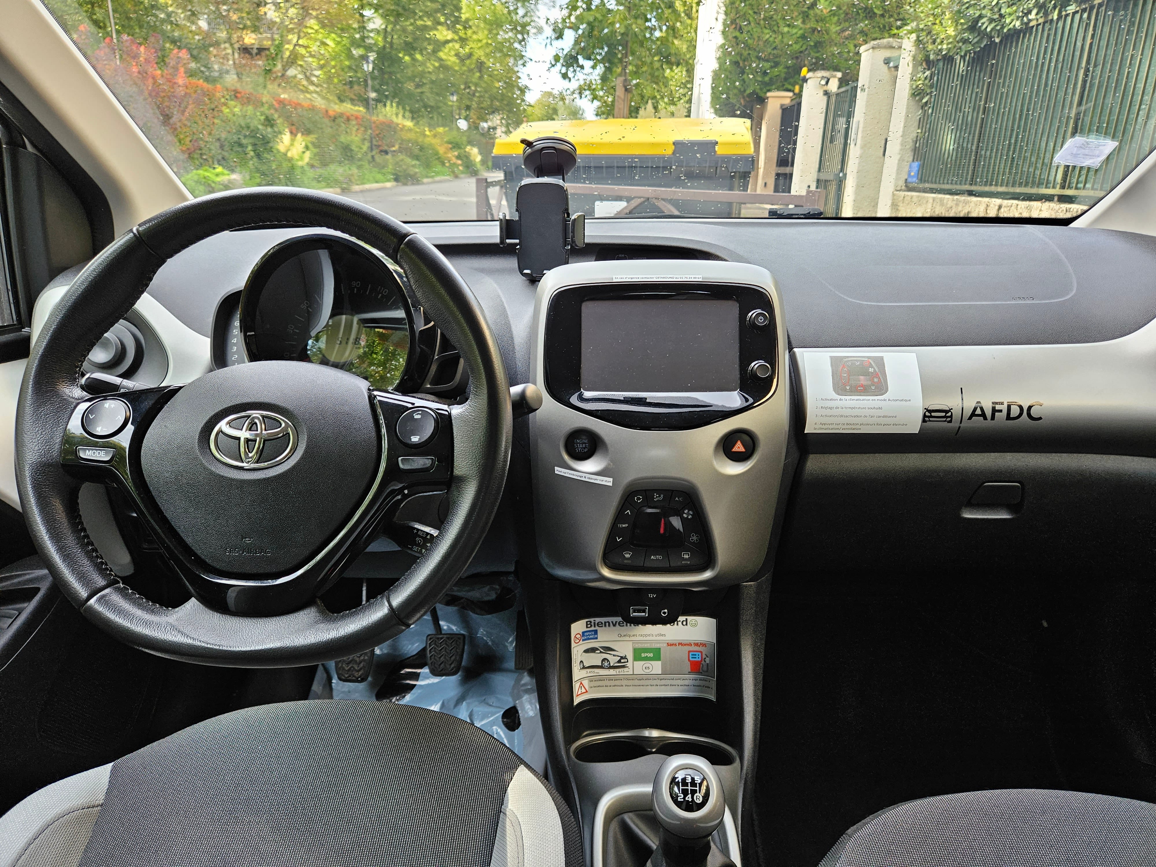 Toyota Aygo II 5 Portes Caméra de recul Climatisation avec Entrée audio / iPod