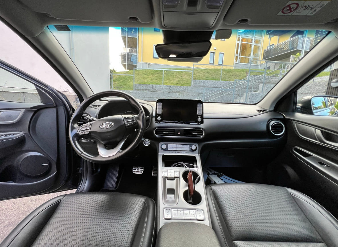 Hyundai Kona Electric med GPS