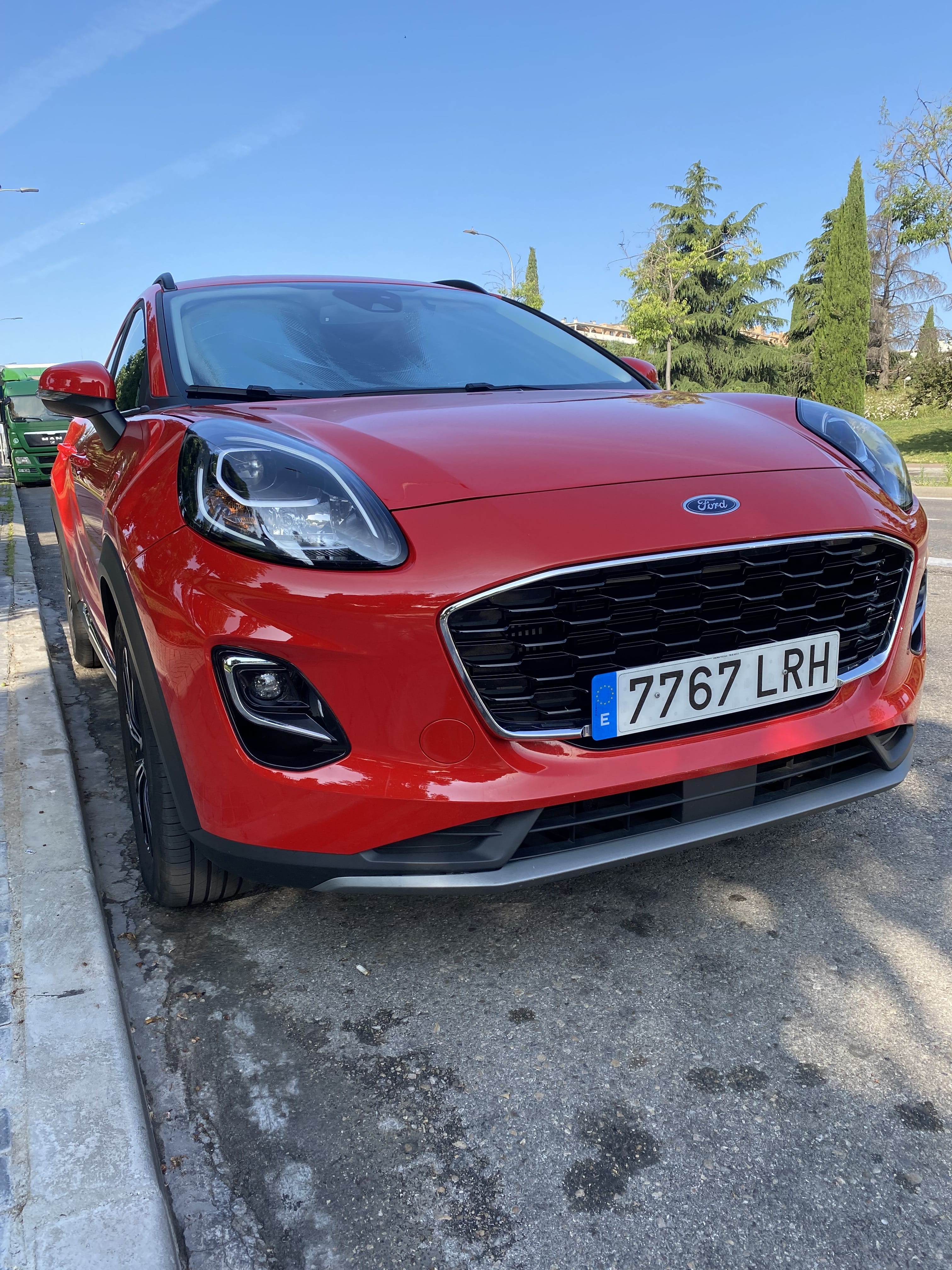 Ford Puma con Silla infantil