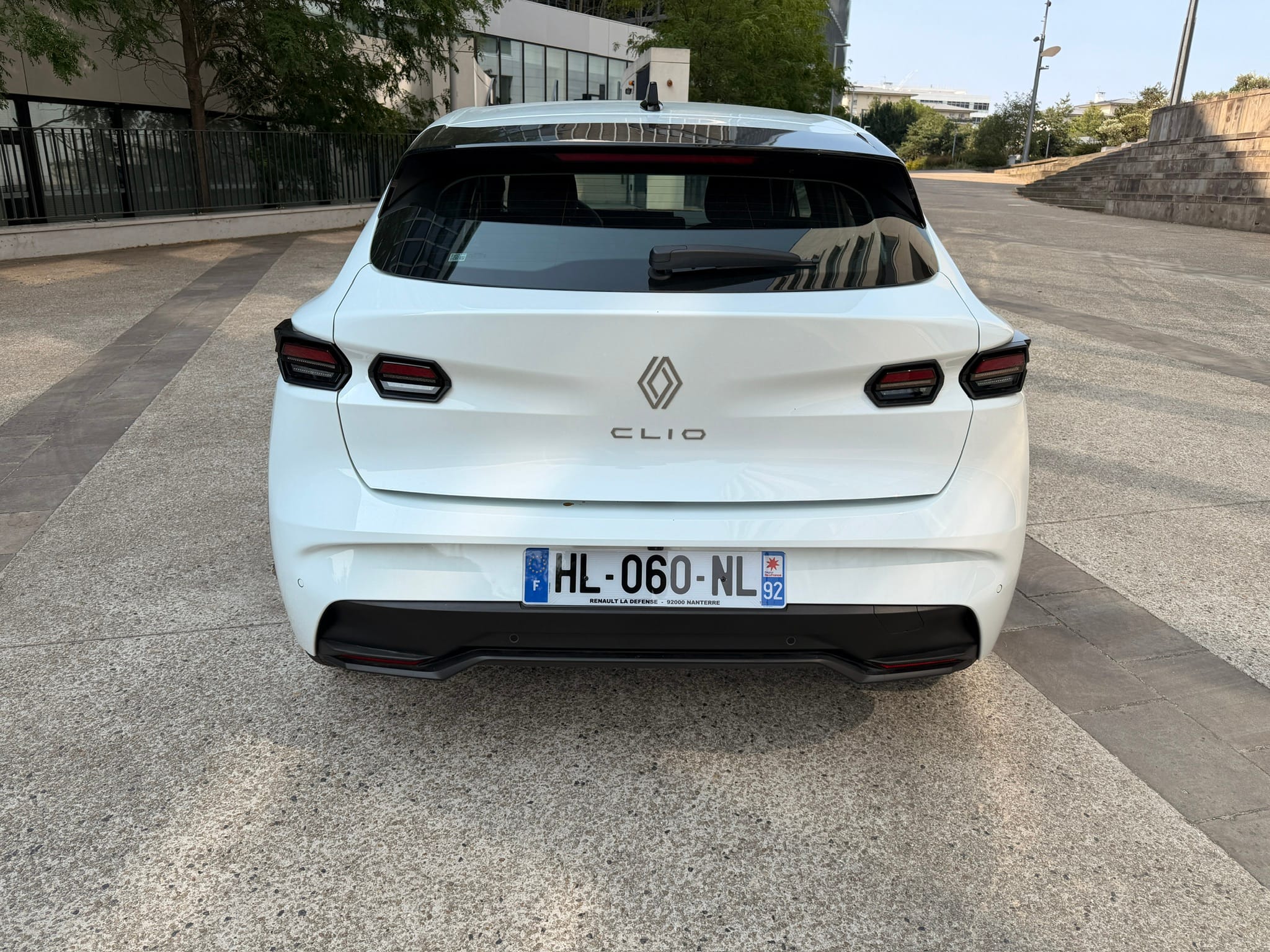 Renault Clio avec Siège bébé