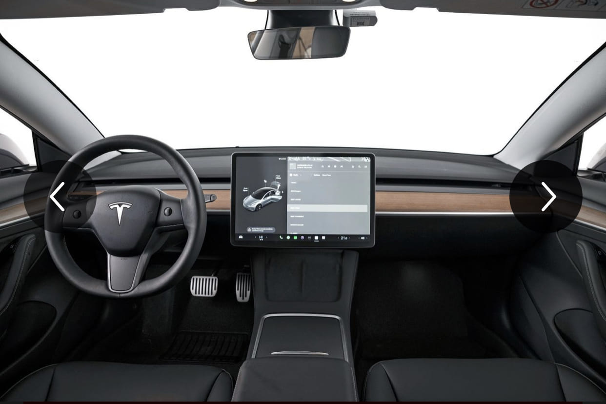 Tesla Model 3 with GPS