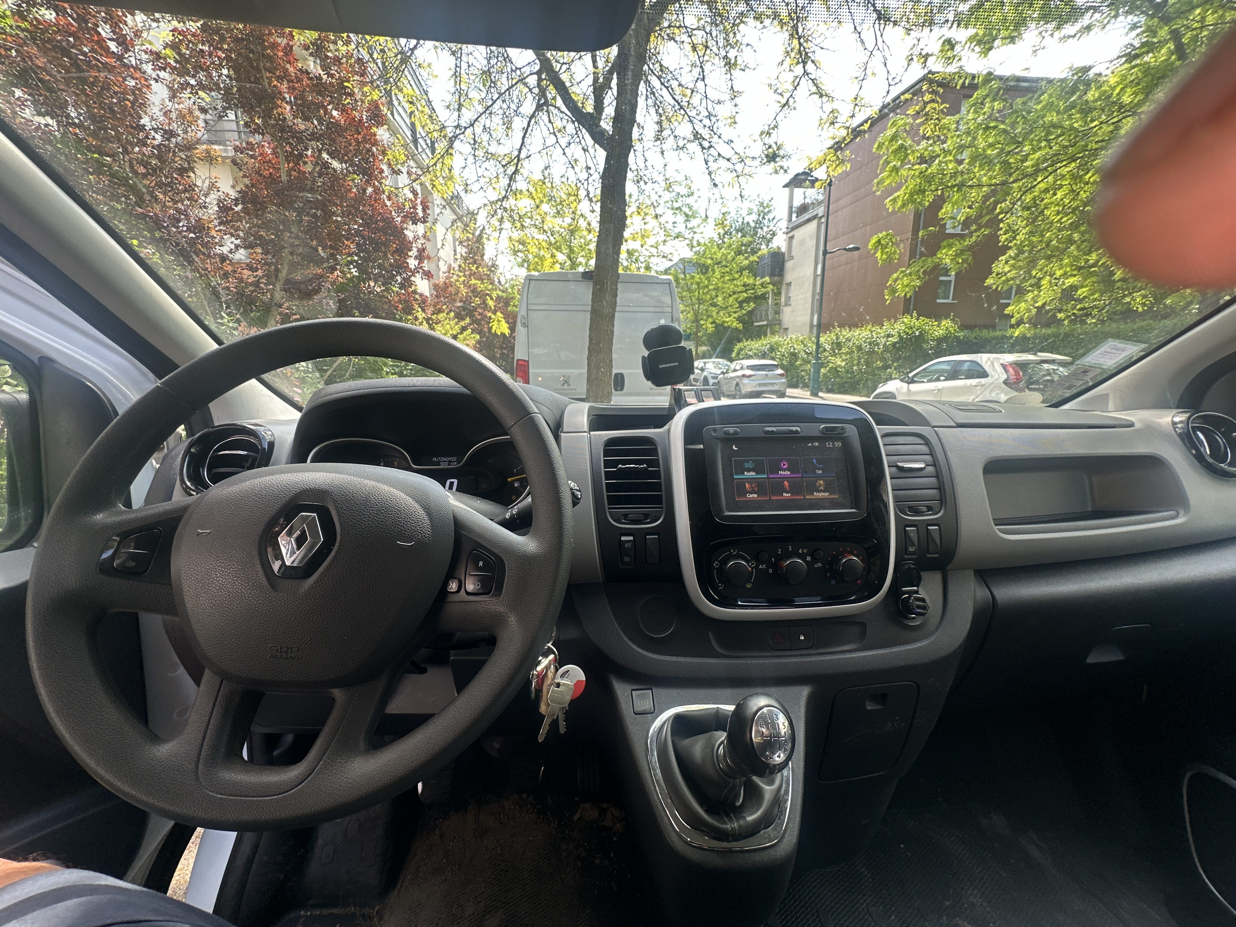Renault Trafic avec GPS