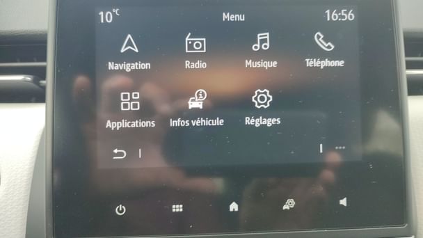 Renault Clio avec Android Auto
