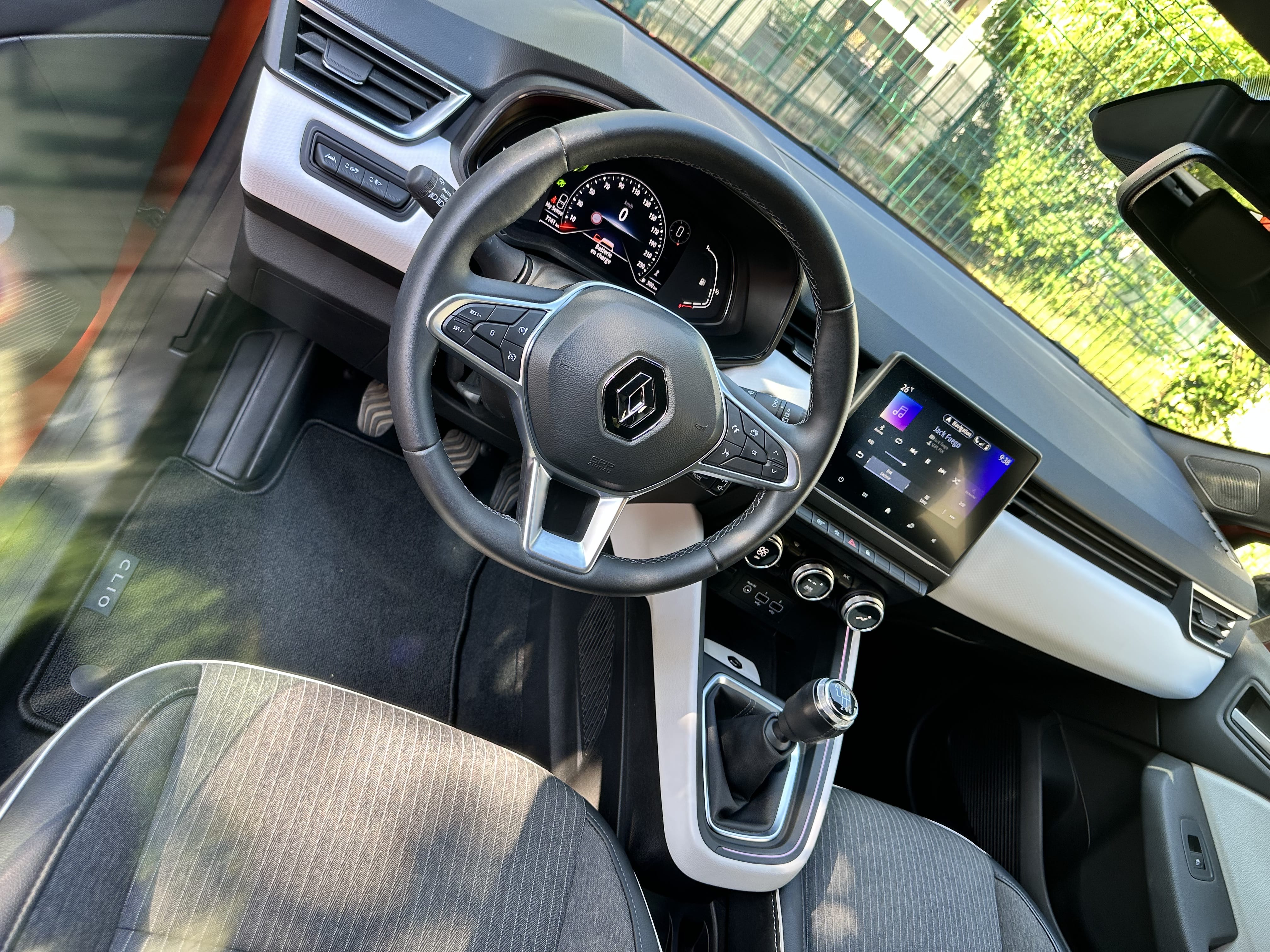 Renault Clio with GPS