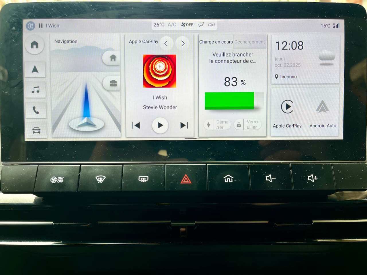 MG MG4 with Bluetooth audio
