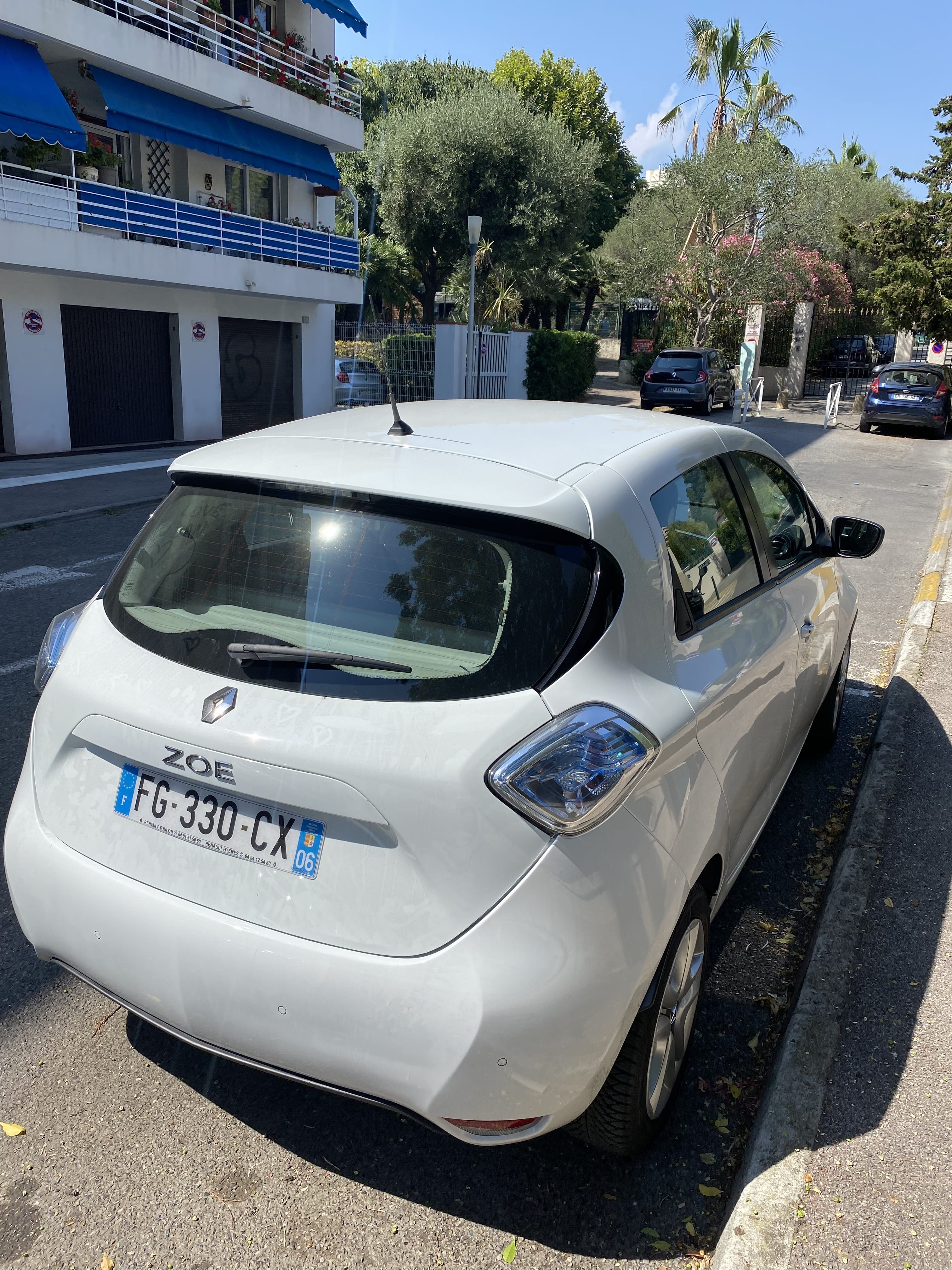 Renault ZOE avec GPS