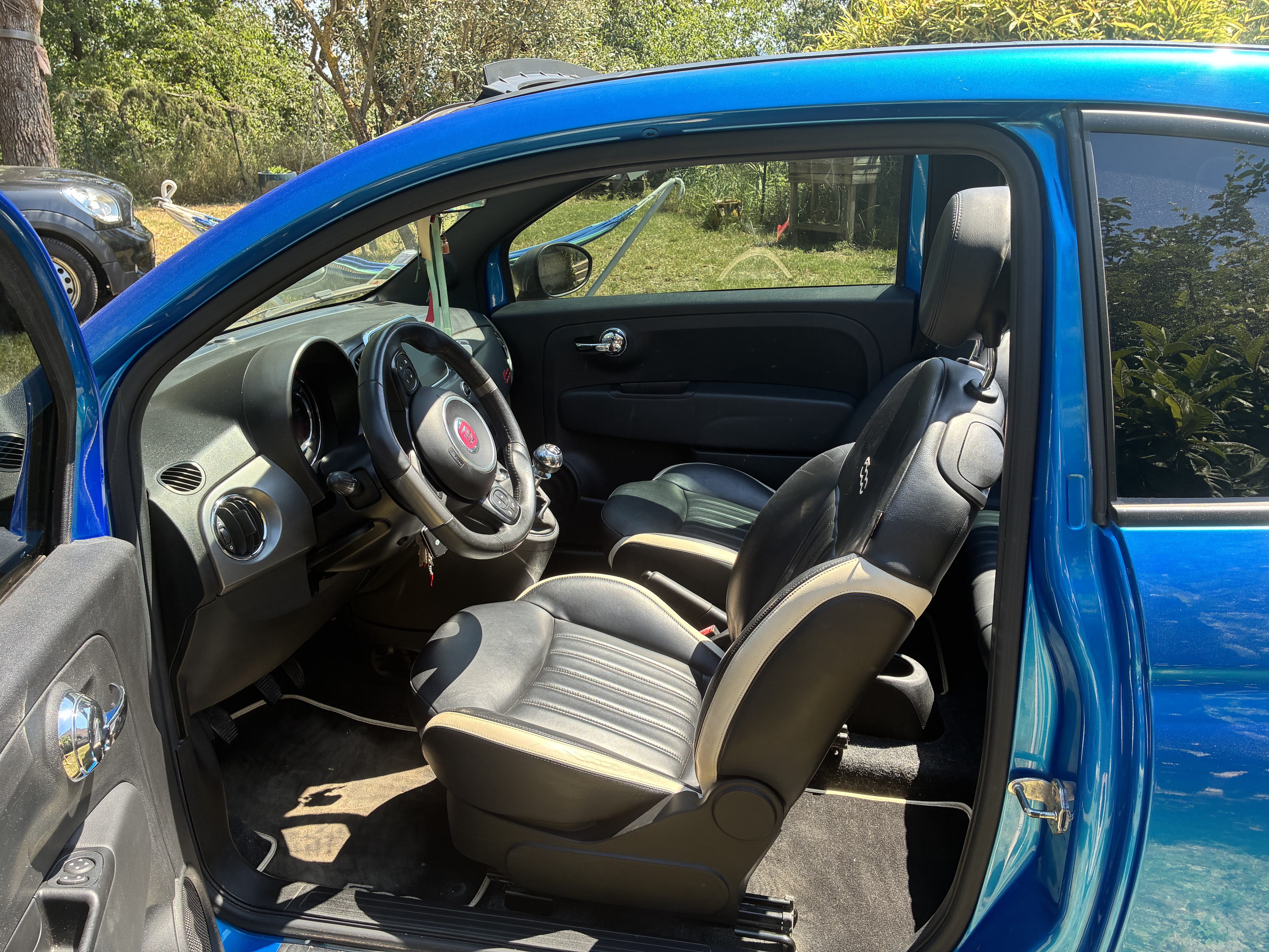 Fiat 500 C avec Climatisation