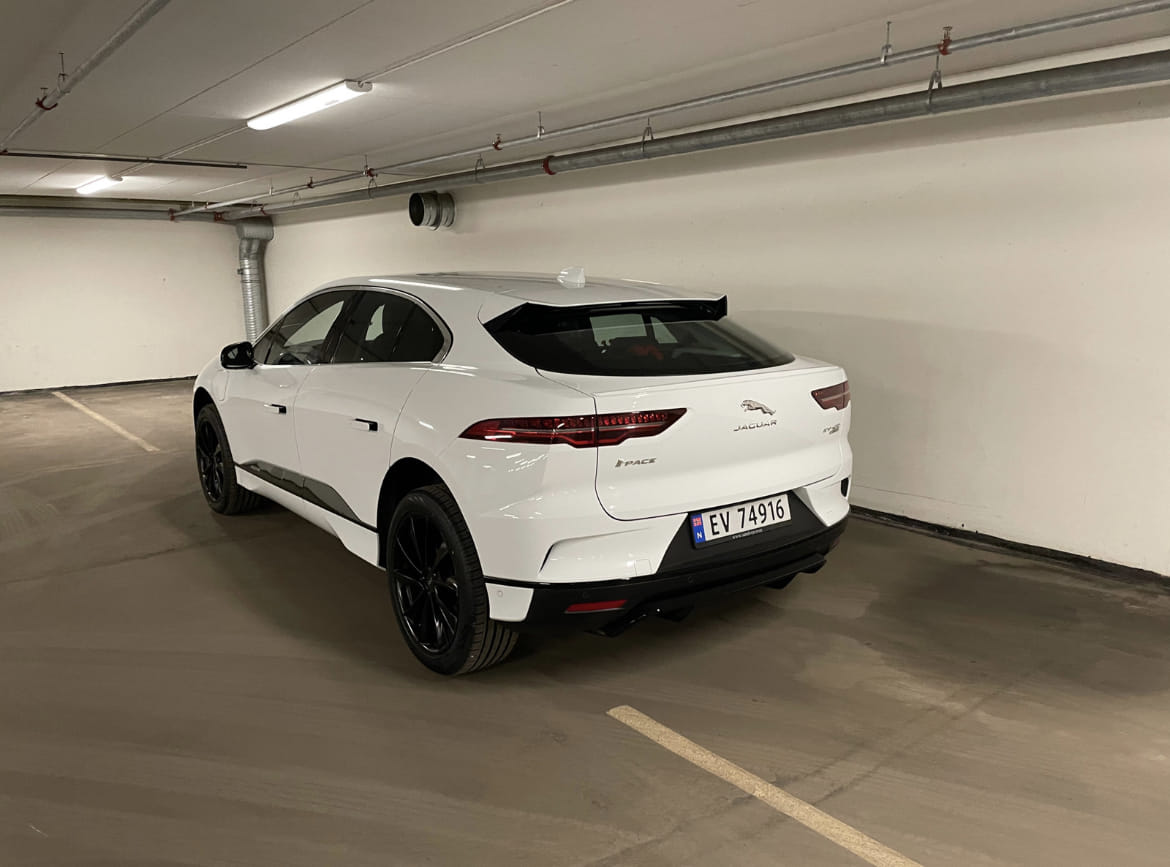 Jaguar I-pace med GPS