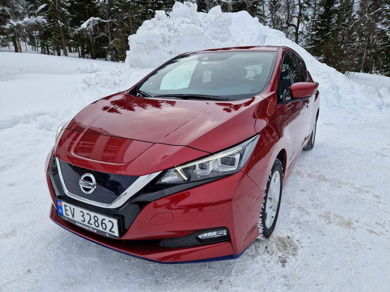 Nissan Leaf 385km rekkevidde, 2019, Elektrisk, automatisk