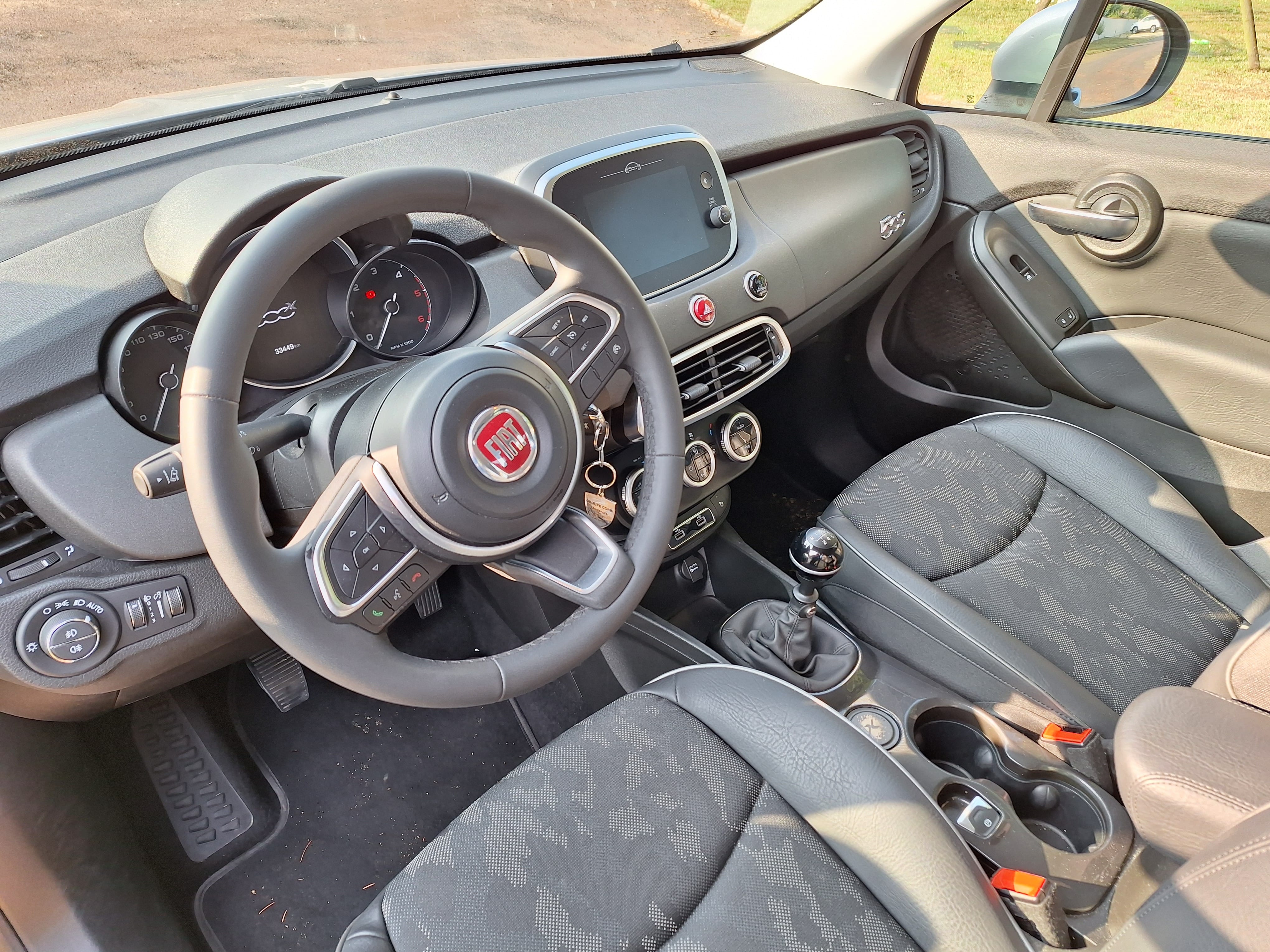 Fiat 500 X avec GPS