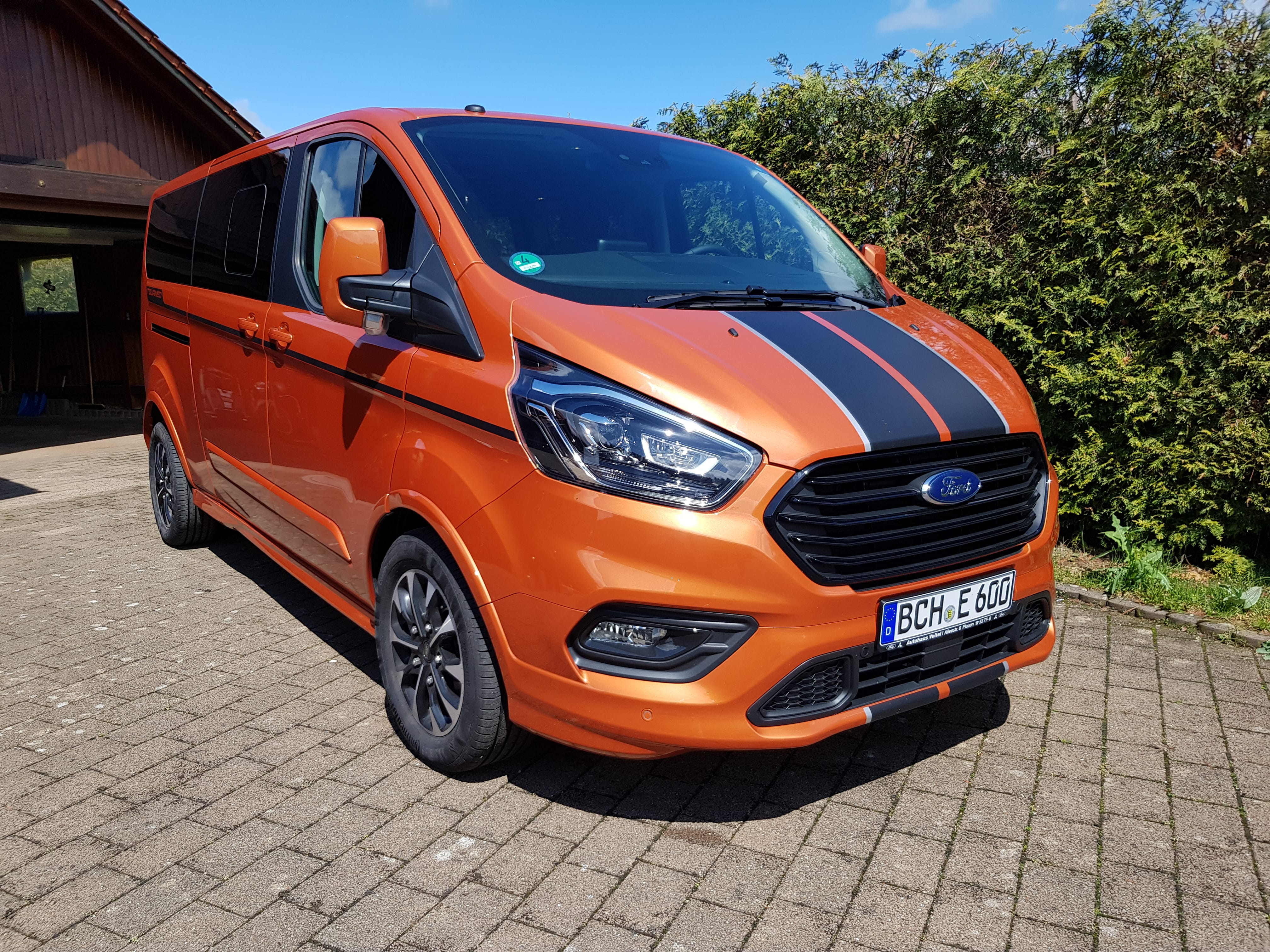 Ford Tourneo Custom, 2019, Diesel, 8 Sitze