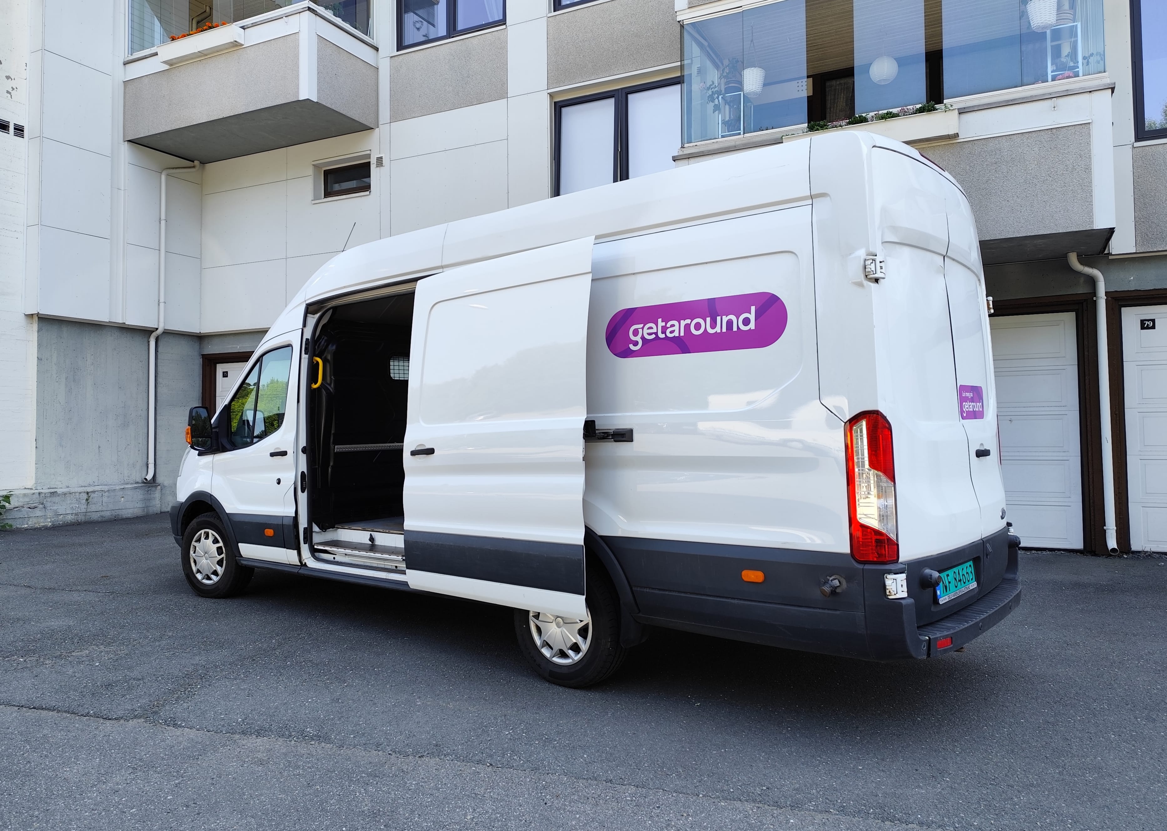 Ford Transit Custom Varebil med Lydinngang