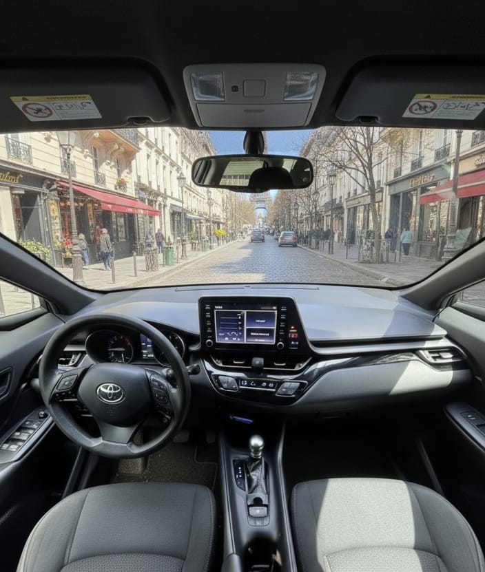 Toyota C-HR - Stationnement Gratuit avec GPS