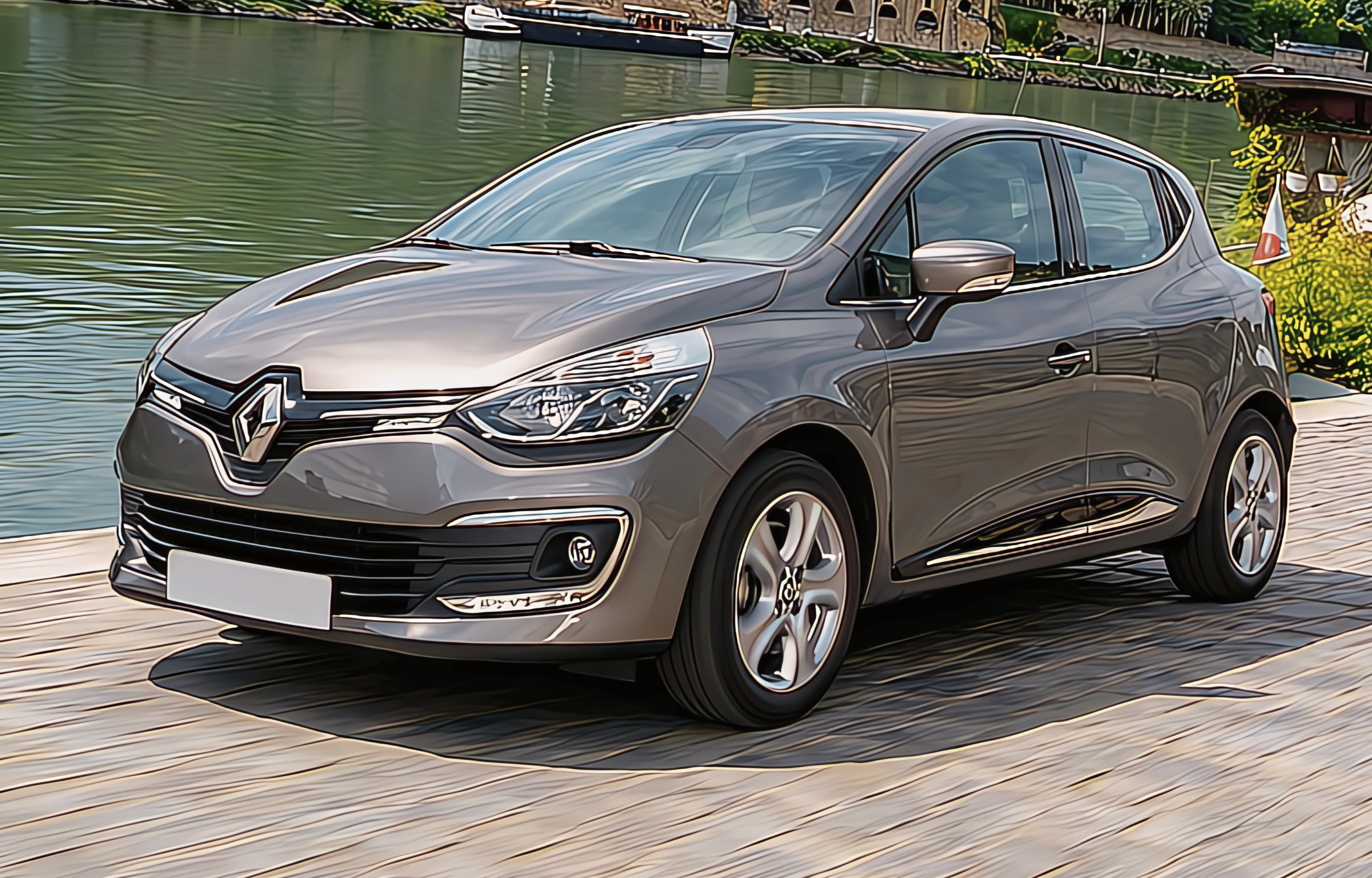 Renault Clio Automatique 6, 130cv, clim auto, caméra, radar, Bluetooth, rétros, 2015, Essence 95, automatique