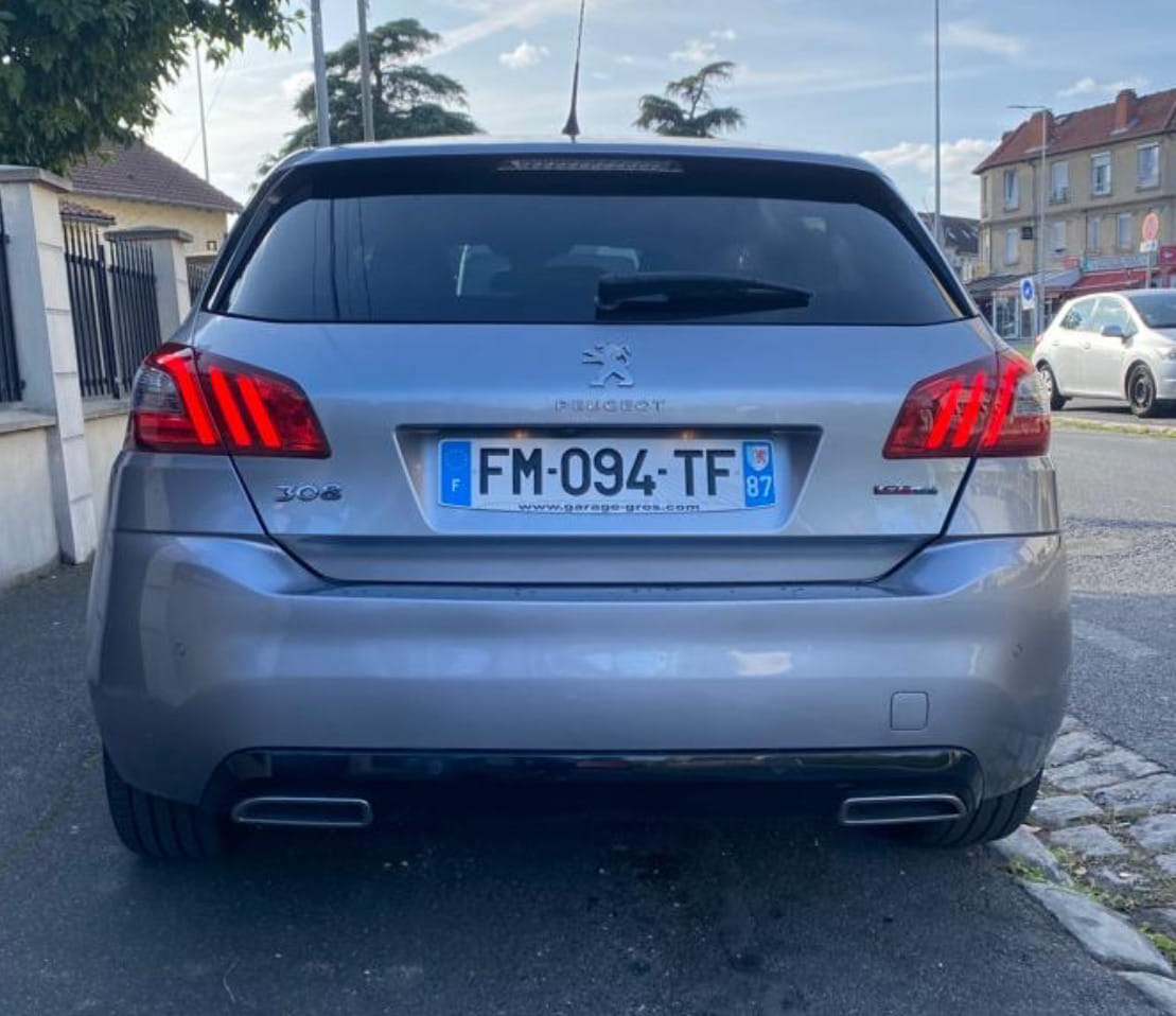 Peugeot 308 avec Régulateur de vitesse
